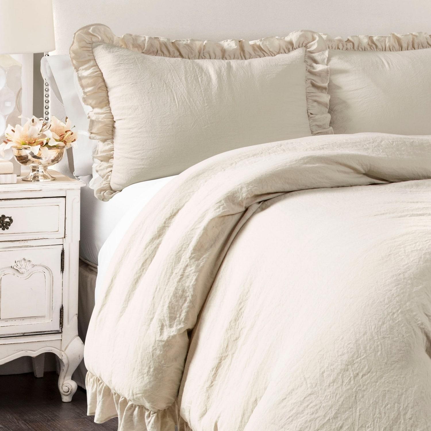 Lush Decor Reyna Microfiber 3 Piece Comforter Set