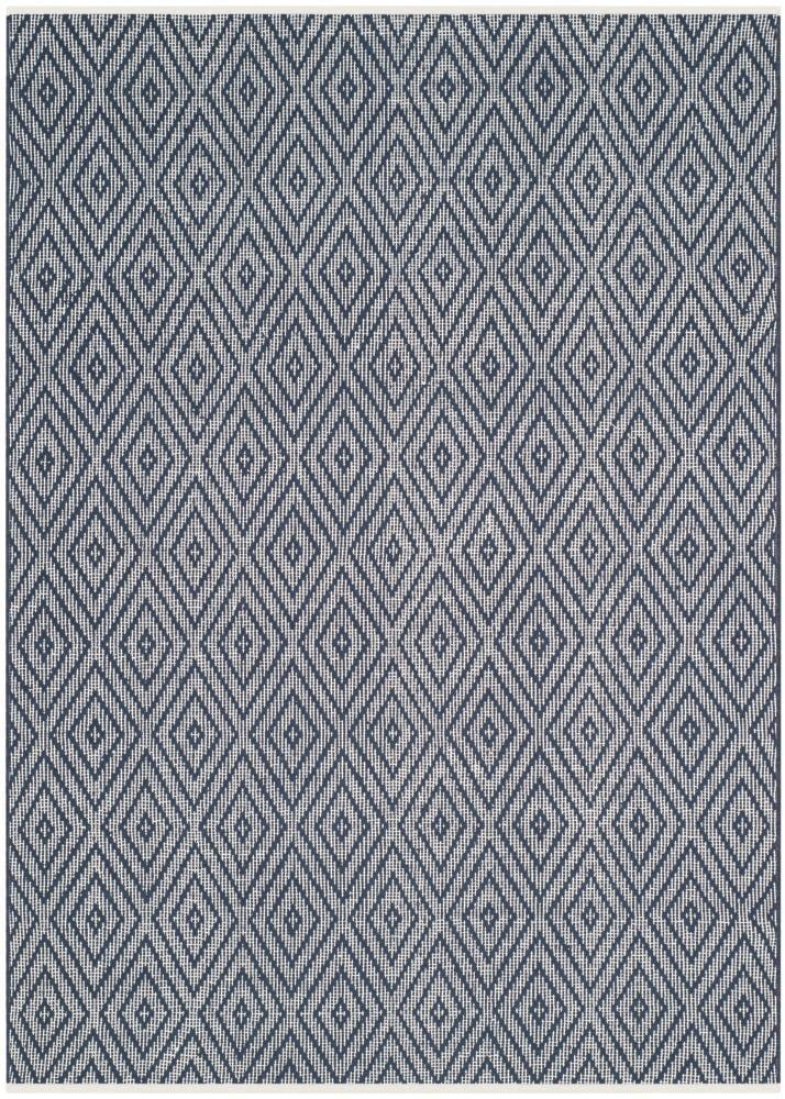 Montauk MTK811 Hand Woven Indoor Area Rug - Navy/Ivory - 5'x8' - Safavieh.