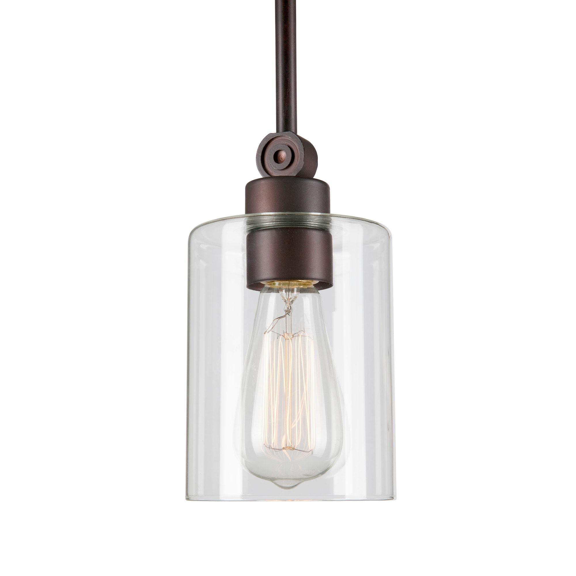 2614-01-32-Forte Lighting-Jayden - 1 Light Mini Pendant-8 Inches Tall and 4.75 Inches Wide