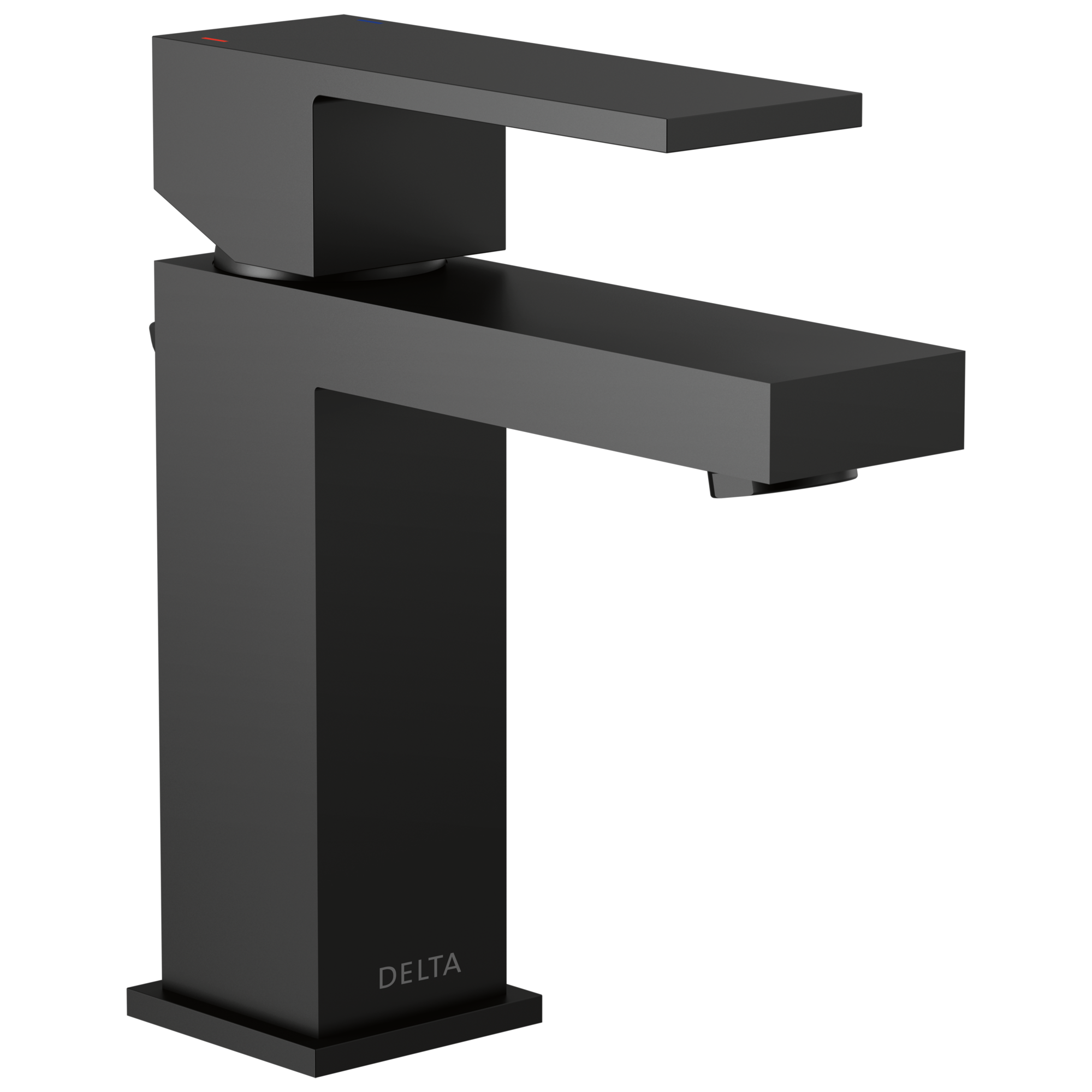 Delta 567Lf-GPM-Pp Modern 1.0 GPM Single Hole Bathroom Faucet - Black