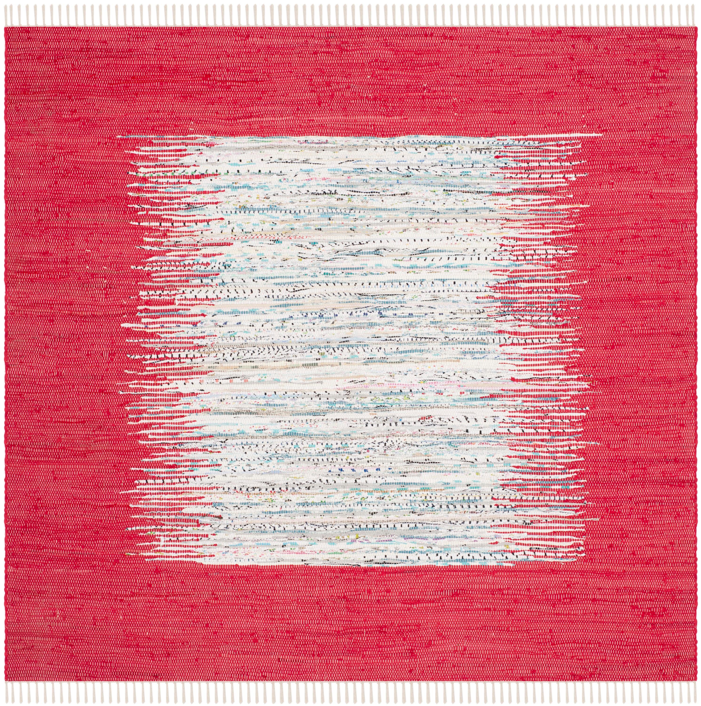 Pascual Hand Woven Cotton Abstract Rug