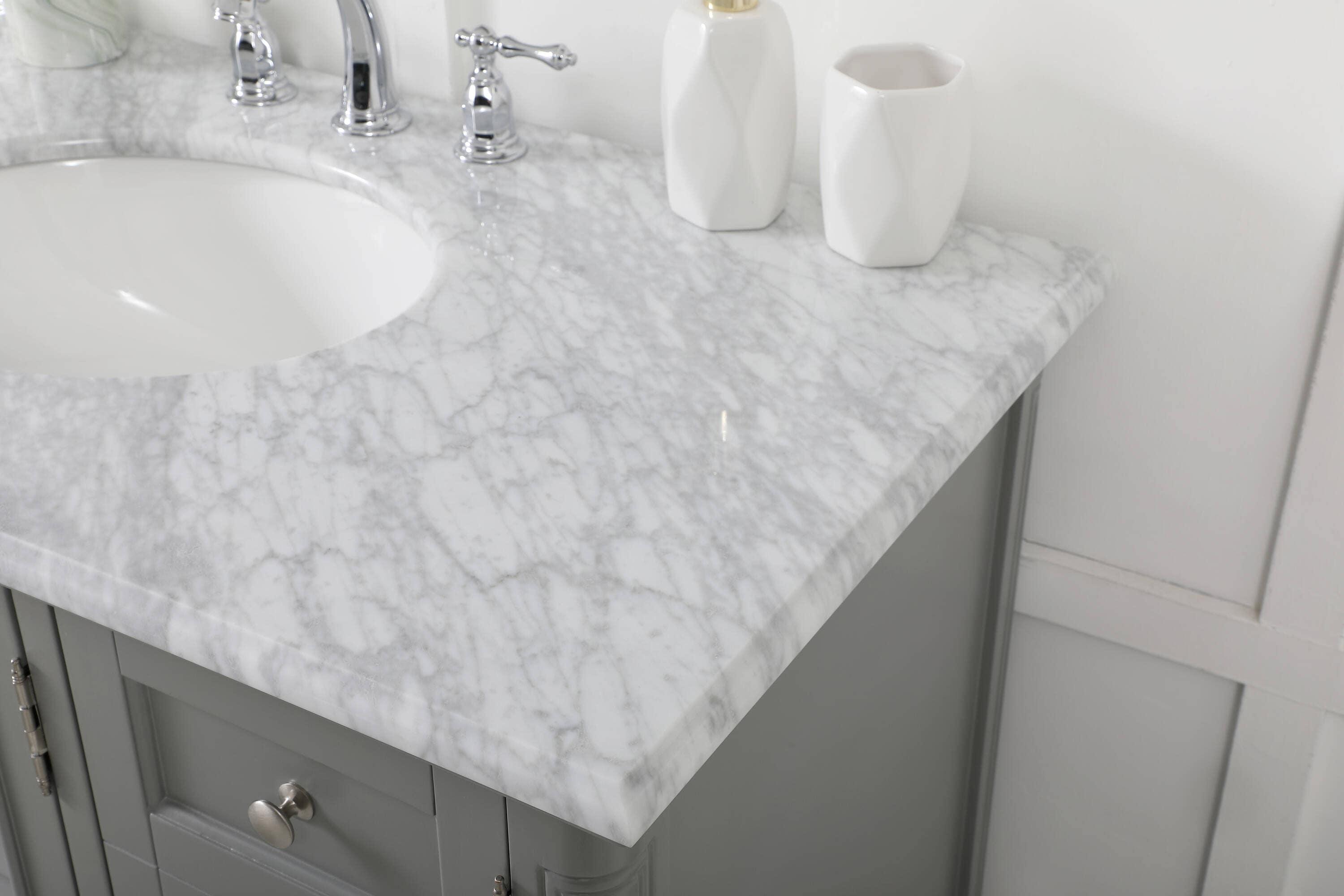 Elegant Kitchen and Bath Elegant Kitchen and Bath 42 Inch Single Bathroom Vanity
