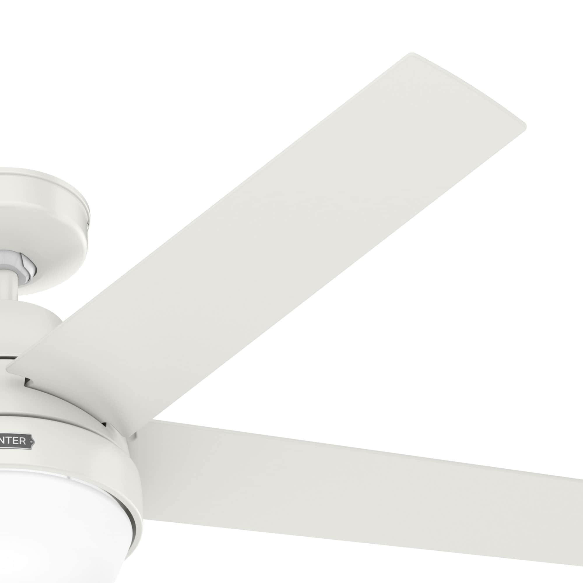 52" Aerodyne 5 - Blade Smart Standard Ceiling Fan with Lights and Remote