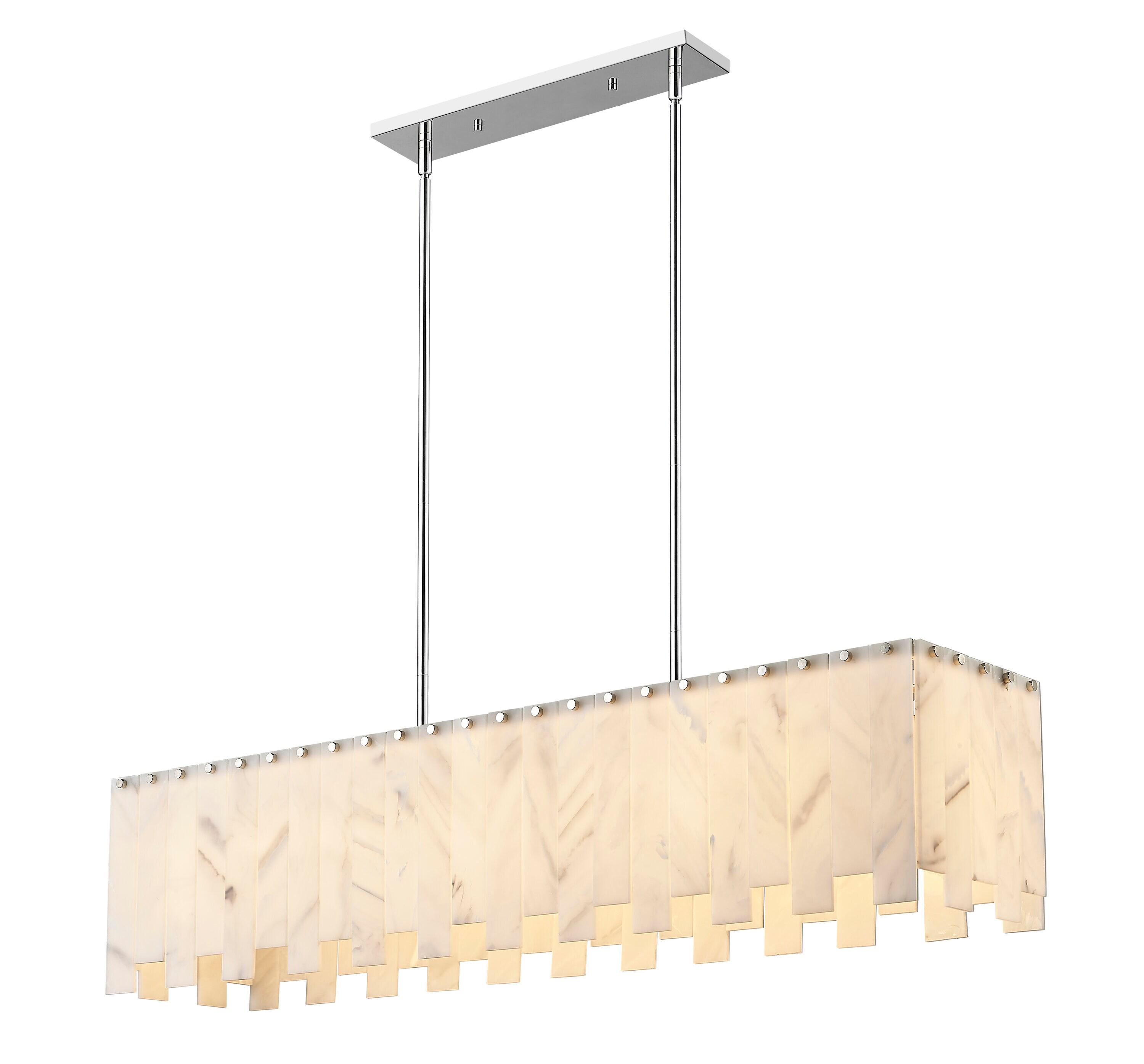 Z-Lite Viviana 7 - Light Island Pendant Light in  Polished Nickel