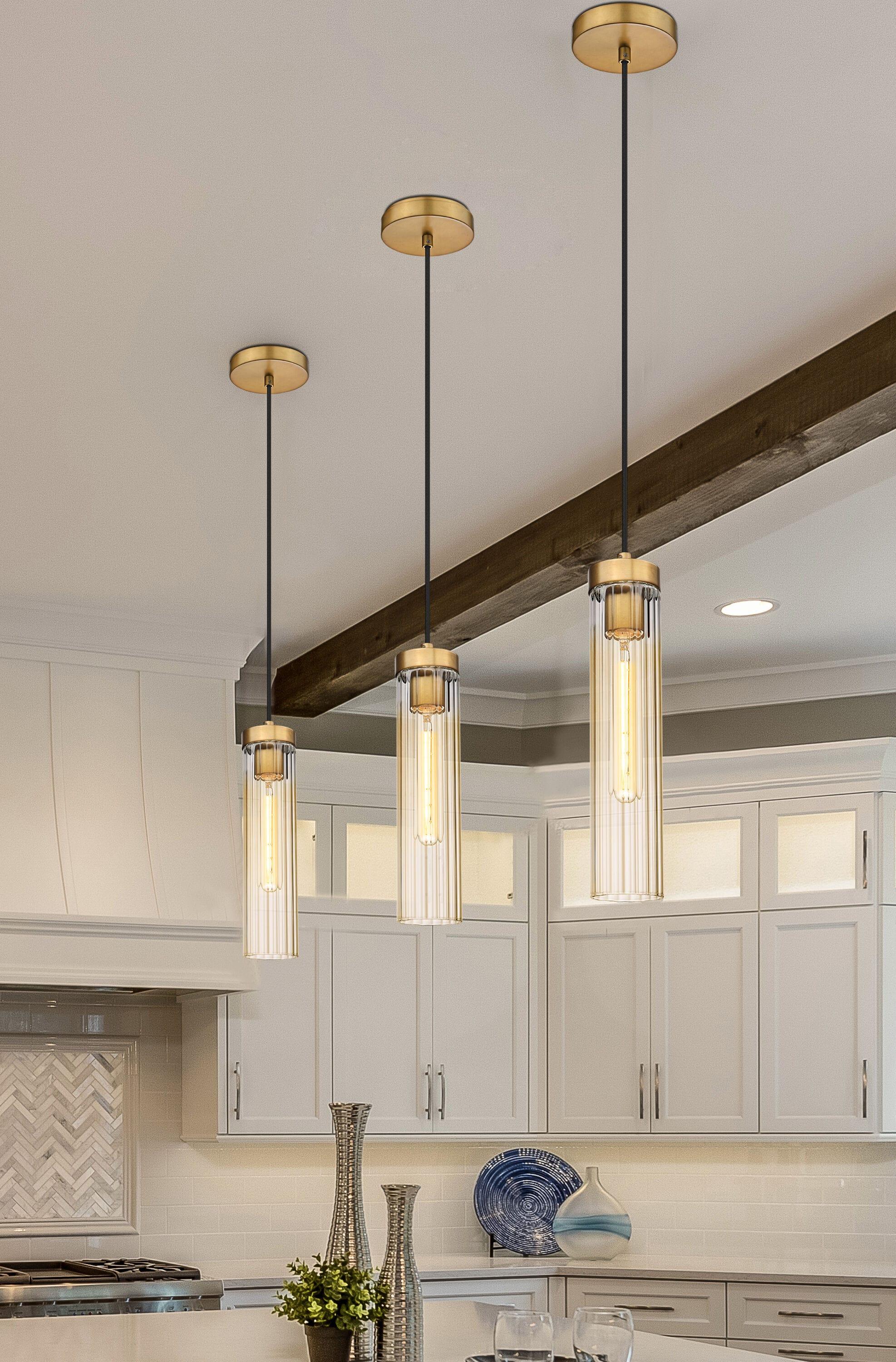 Z-Lite Beau 1 - Light Pendant in  Rubbed Brass