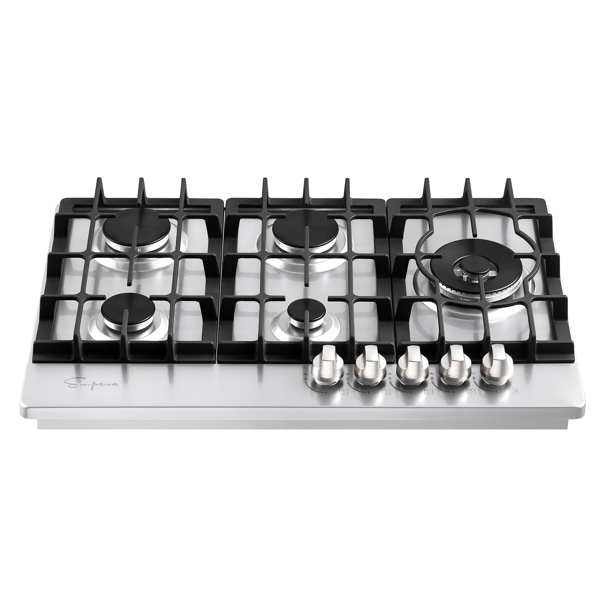 Empava 30" Stainless Steel 5 Burner Cooktop