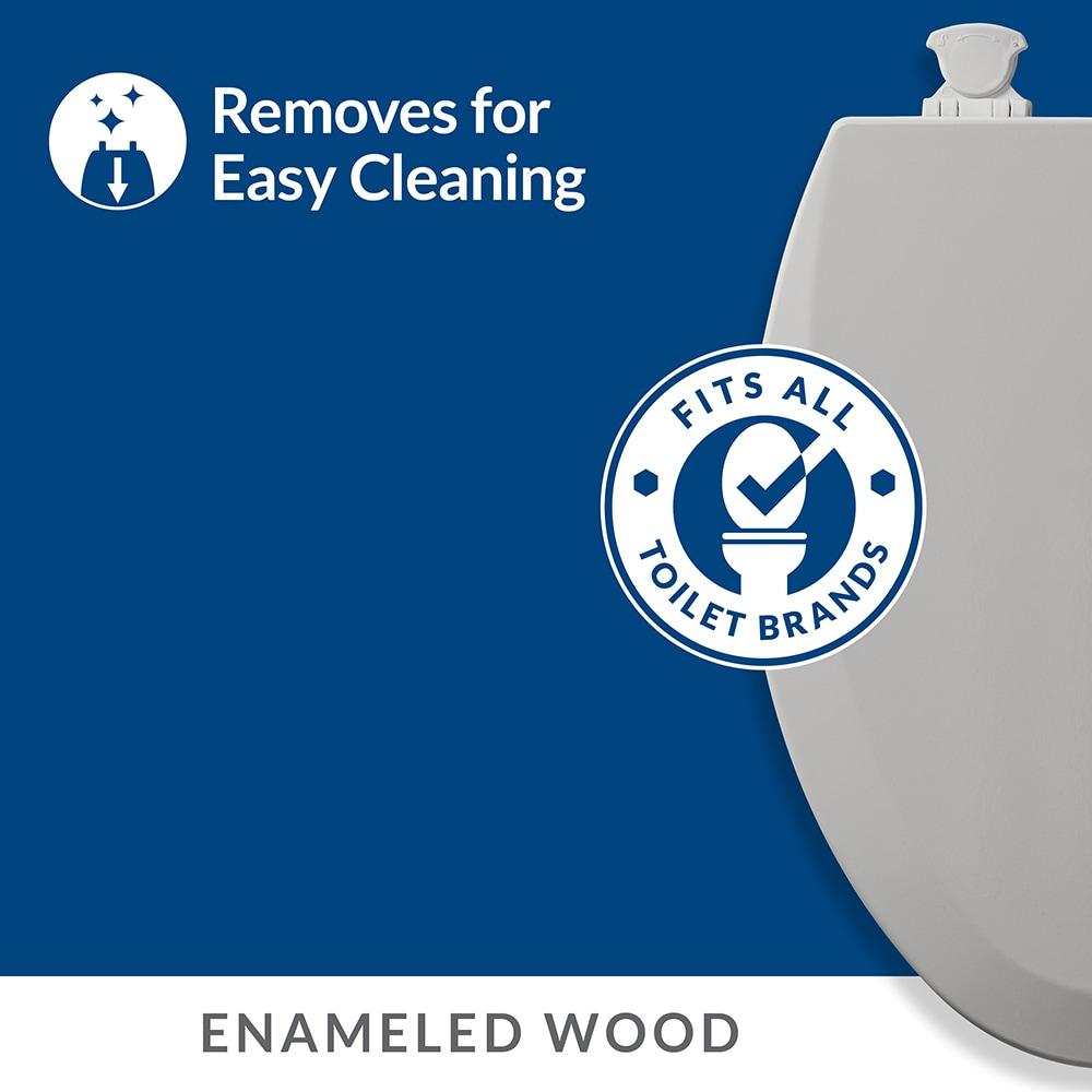 Round 500/1500 Toilet Seat, Easy Clean
