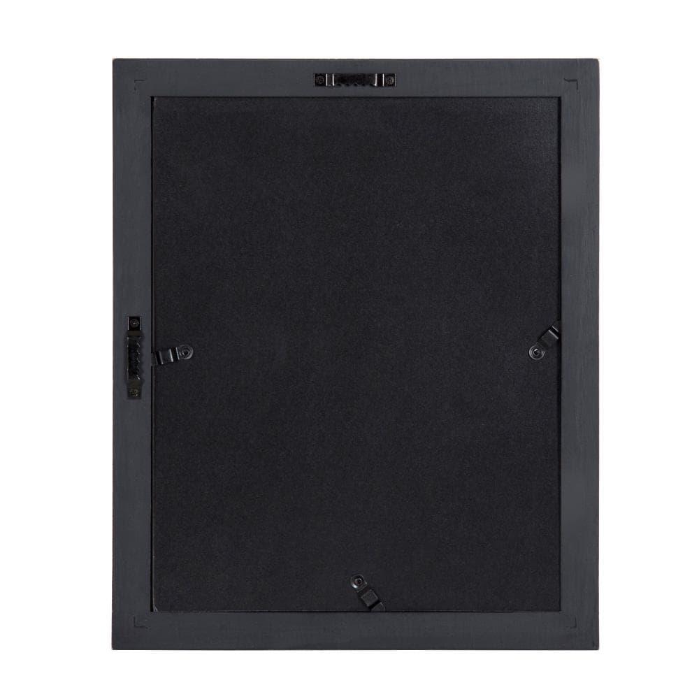 6pc Bordeaux Frame Box Set Black - Kate & Laurel All Things Decor: Wall Display, Sawtooth Hanger, Wood Material