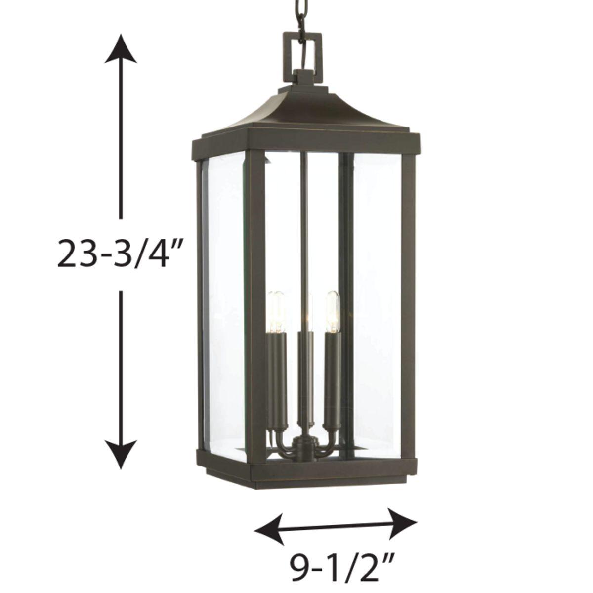 Husby 3 - Light Outdoor Hanging Lantern