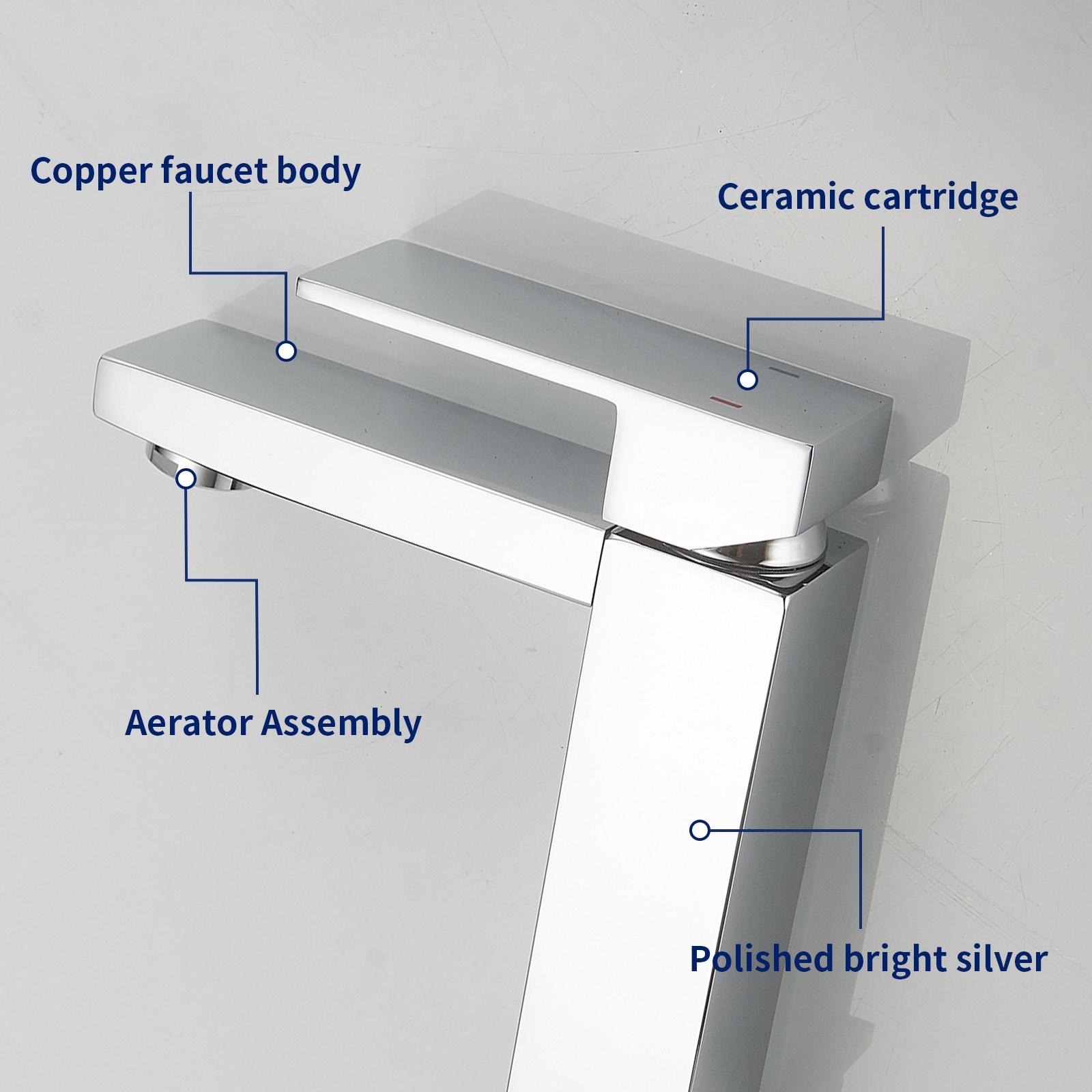 Single-Hole Single-handle Bathroom Faucet