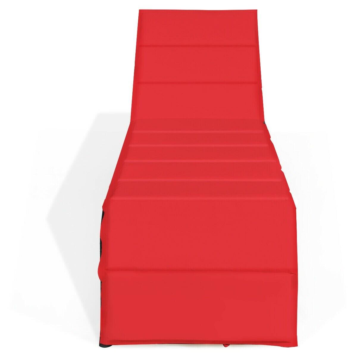 Hashtag Home Wallingford 85" Long Reclining Single chaise with Cushions