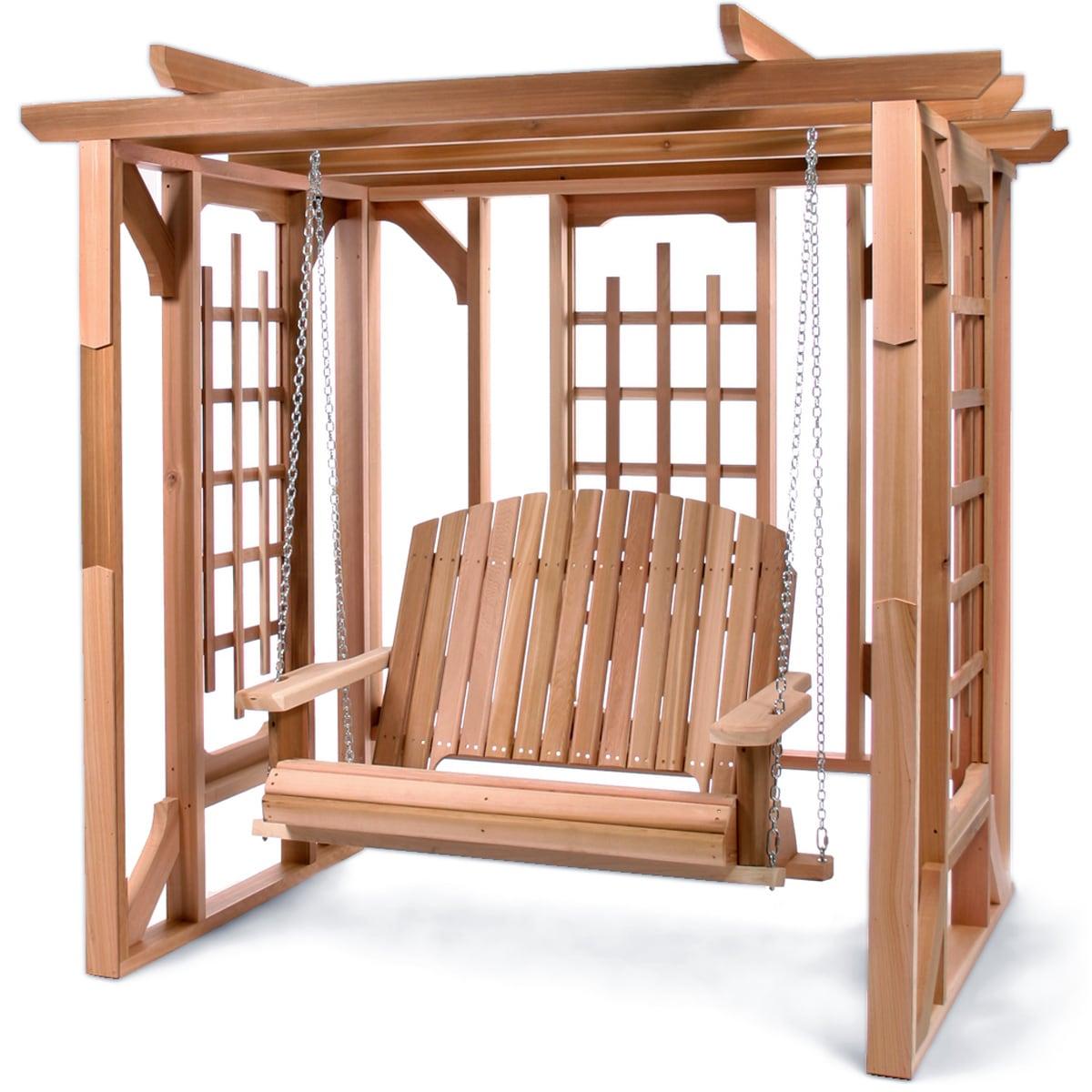 Elias Pergola Swing with Comfort Swing Springs