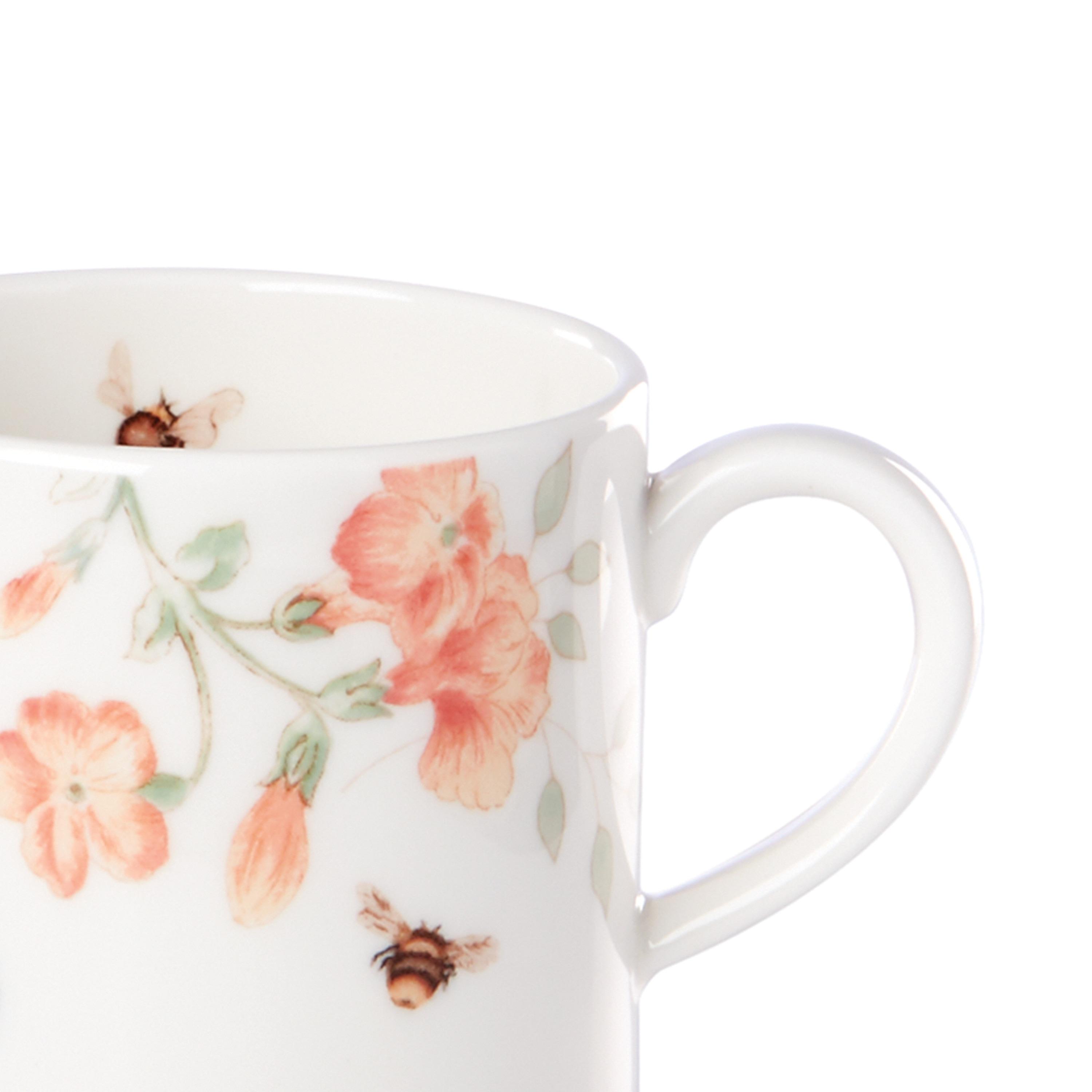 4 Piece Butterfly Meadow Stacking Mug Set