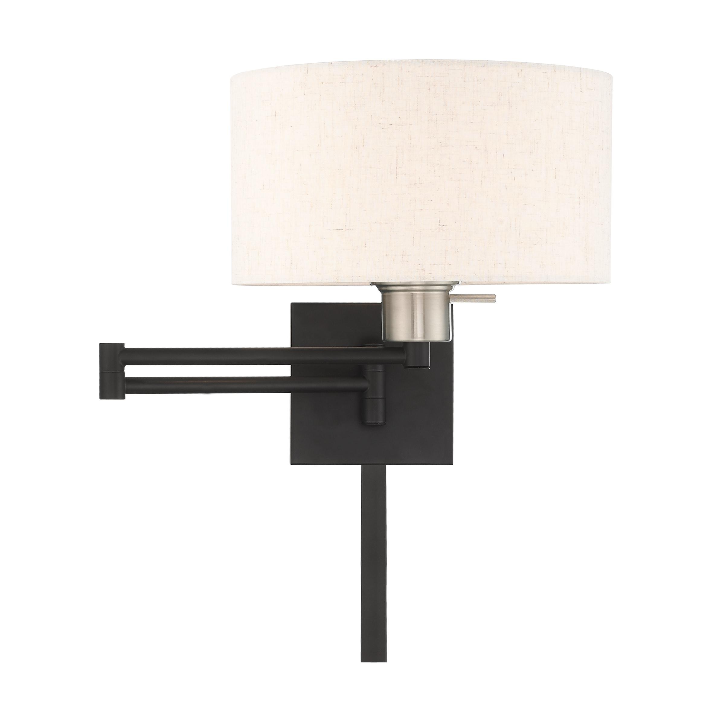 Livex Lighting 1 - Light Wall Light in  Black