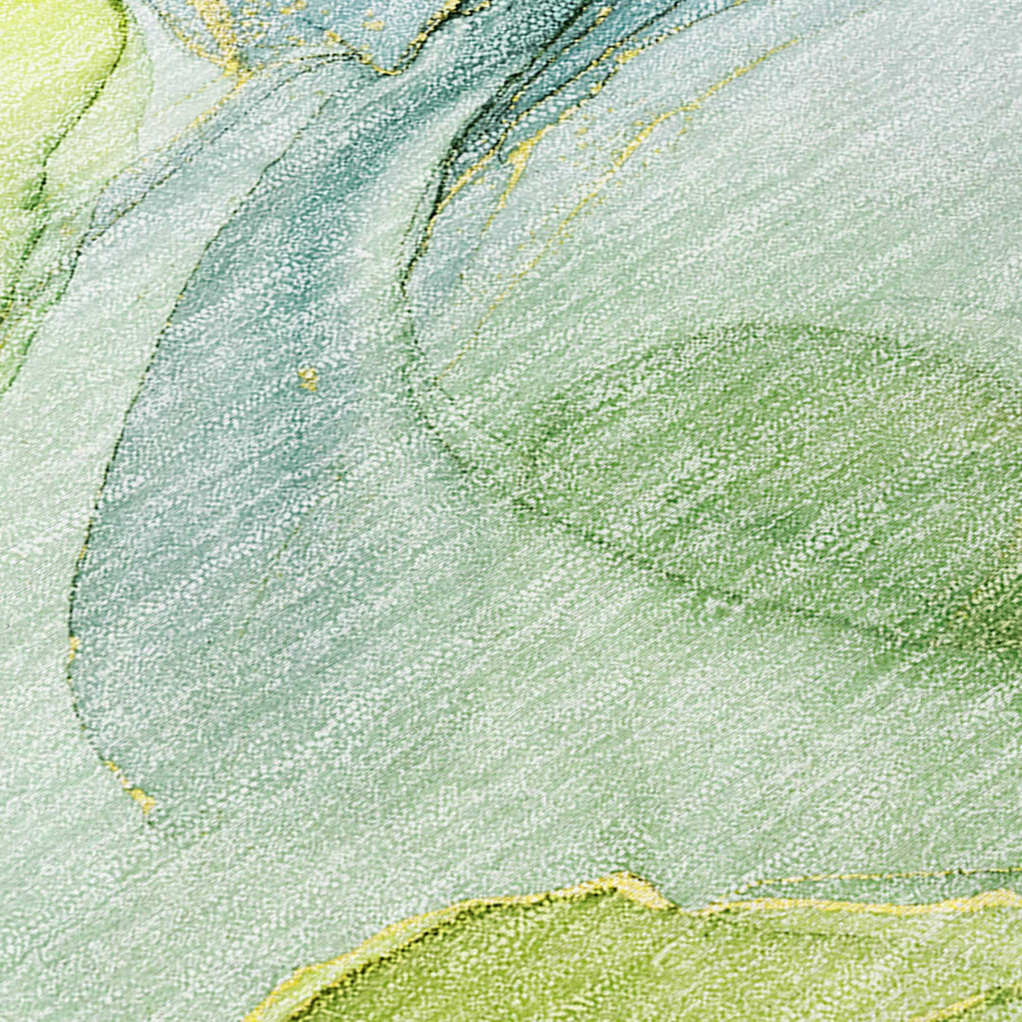 Addison Rugs Chantille Indoor/Outdoor Transitional Watercolors Yellow Washable Rectangle Rug, 8' x 10'