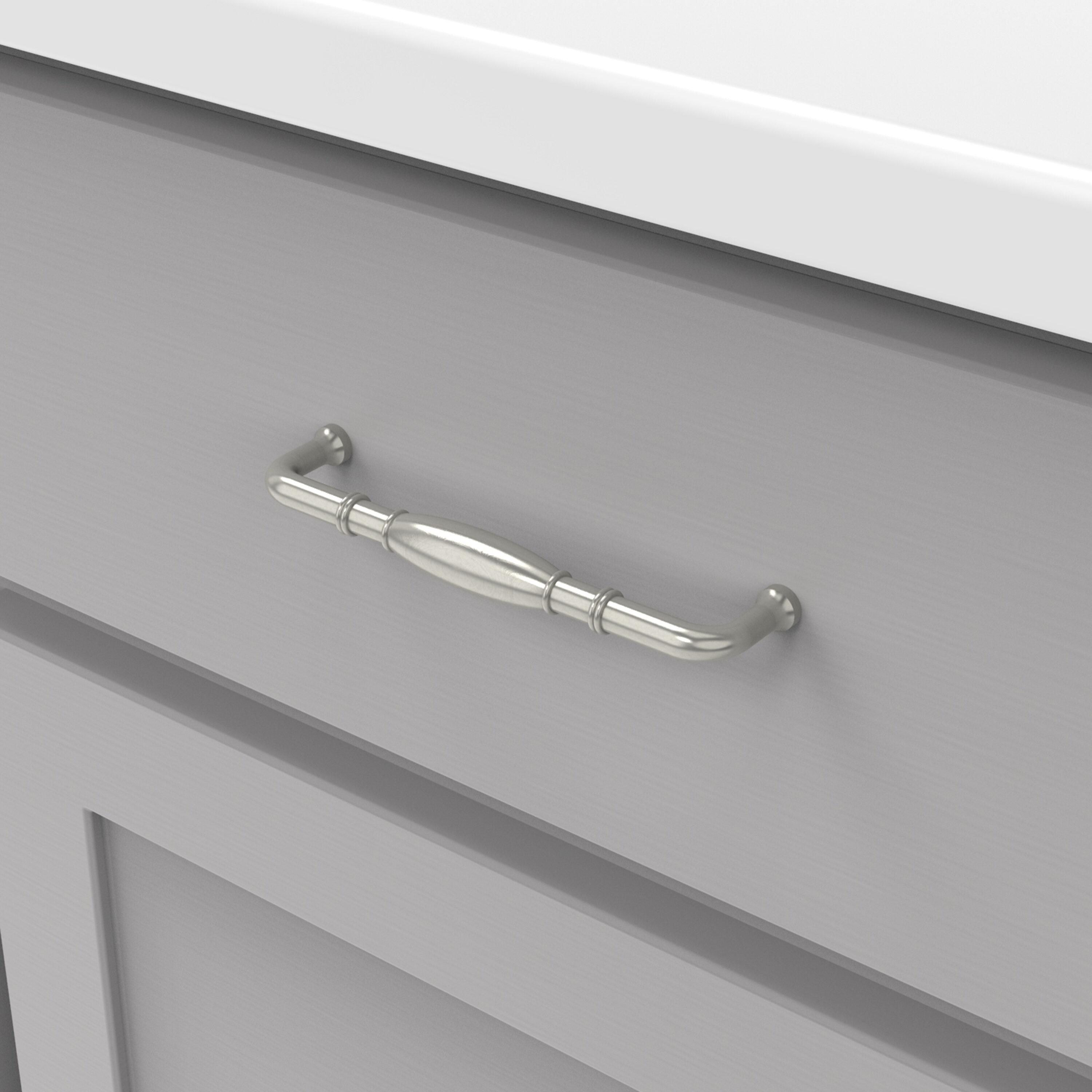 Williamsburg Kitchen Cabinet Handles, Solid Core Drawer Pulls for Cabinet Doors