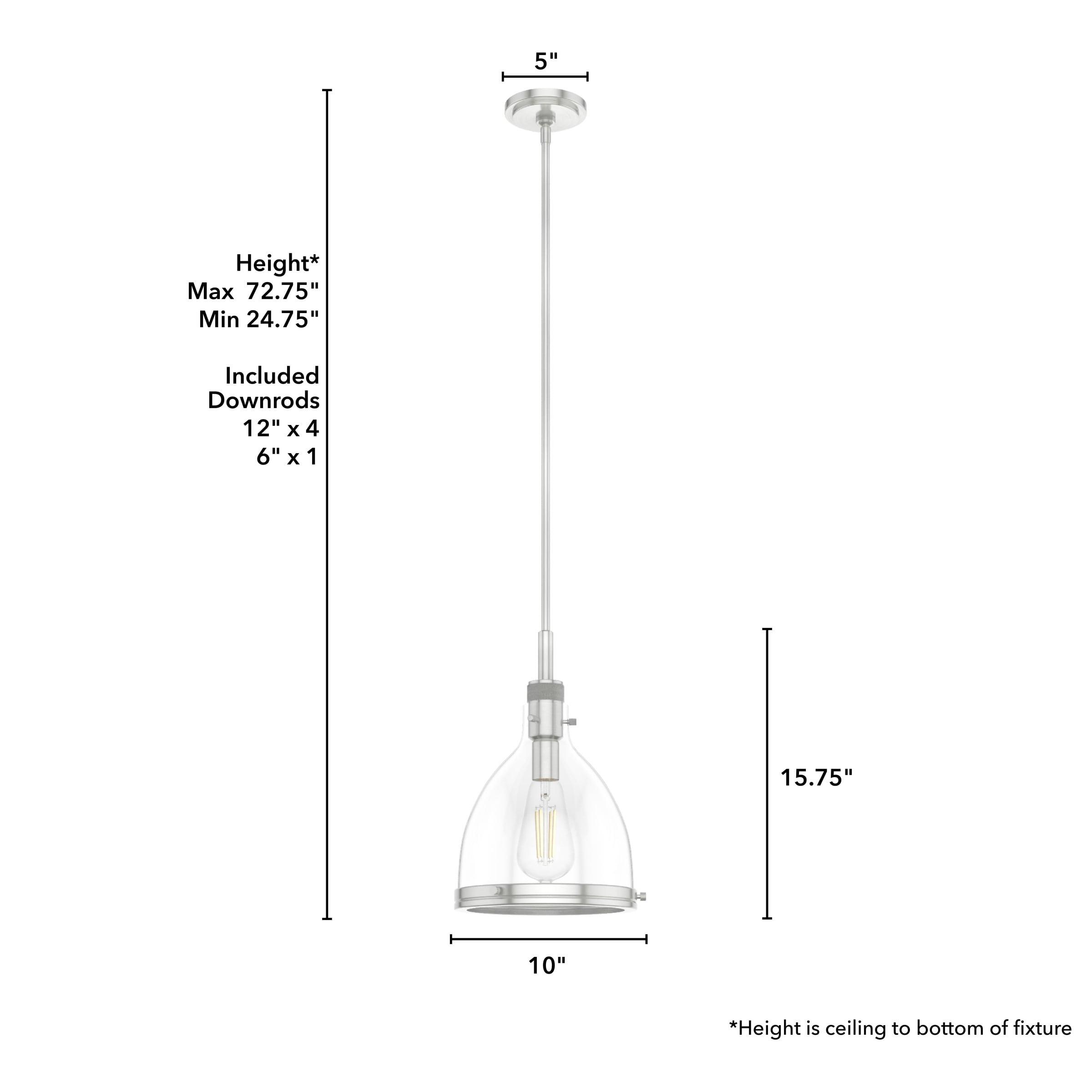 Van Nuys 1 Light 10 inch Bell Pendant