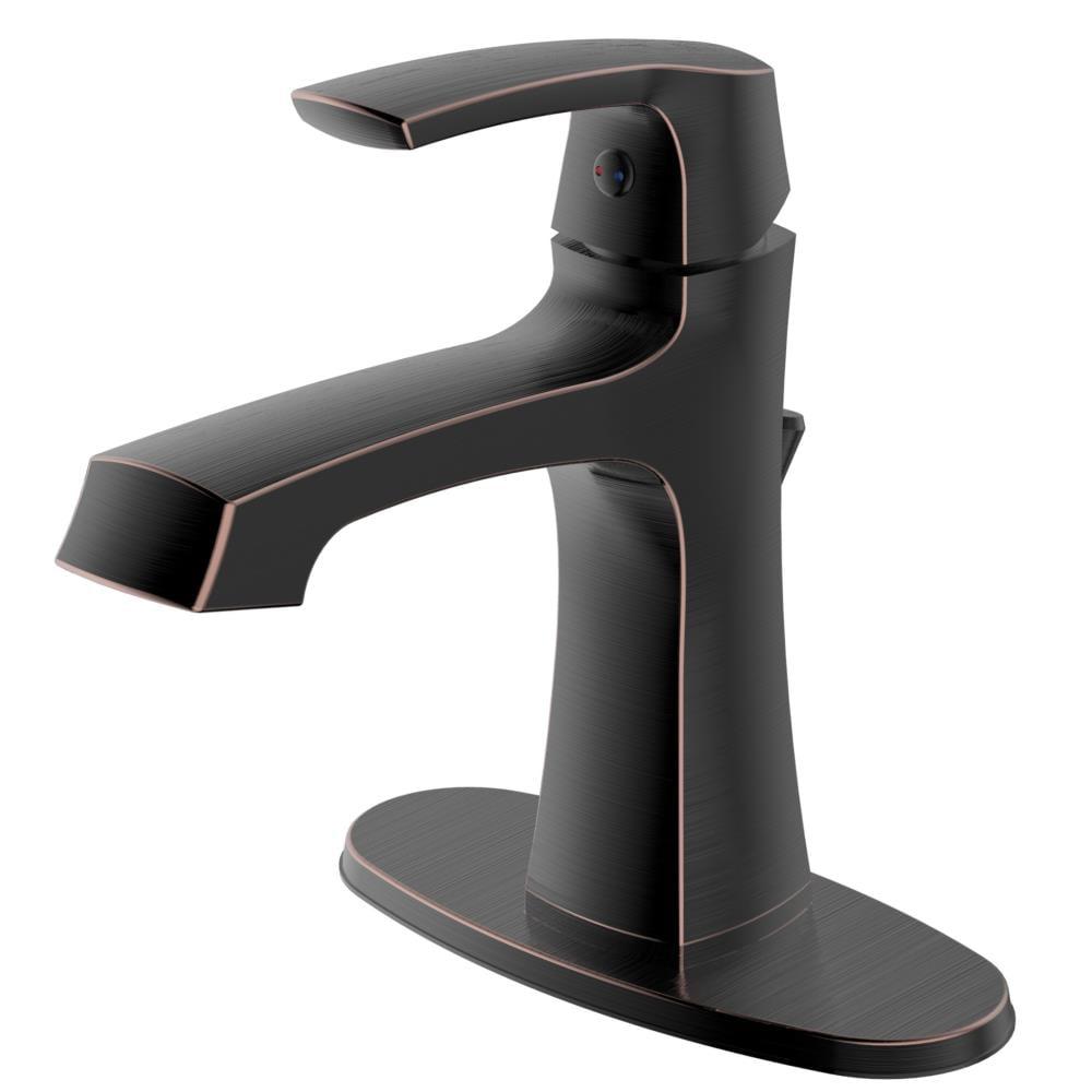Cardania Single-Hole Single-handle Bathroom Faucet with Drain Assembly