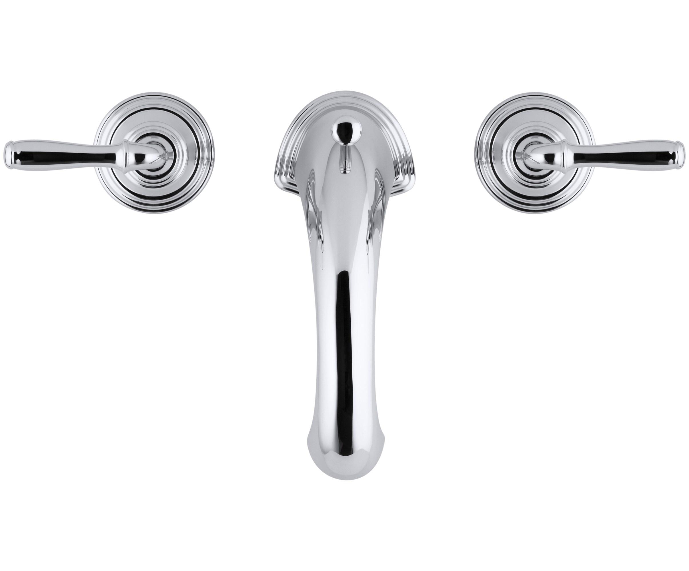 Kohler ® Devonshire ® Widespread Chrome Bathroom Sink Faucet