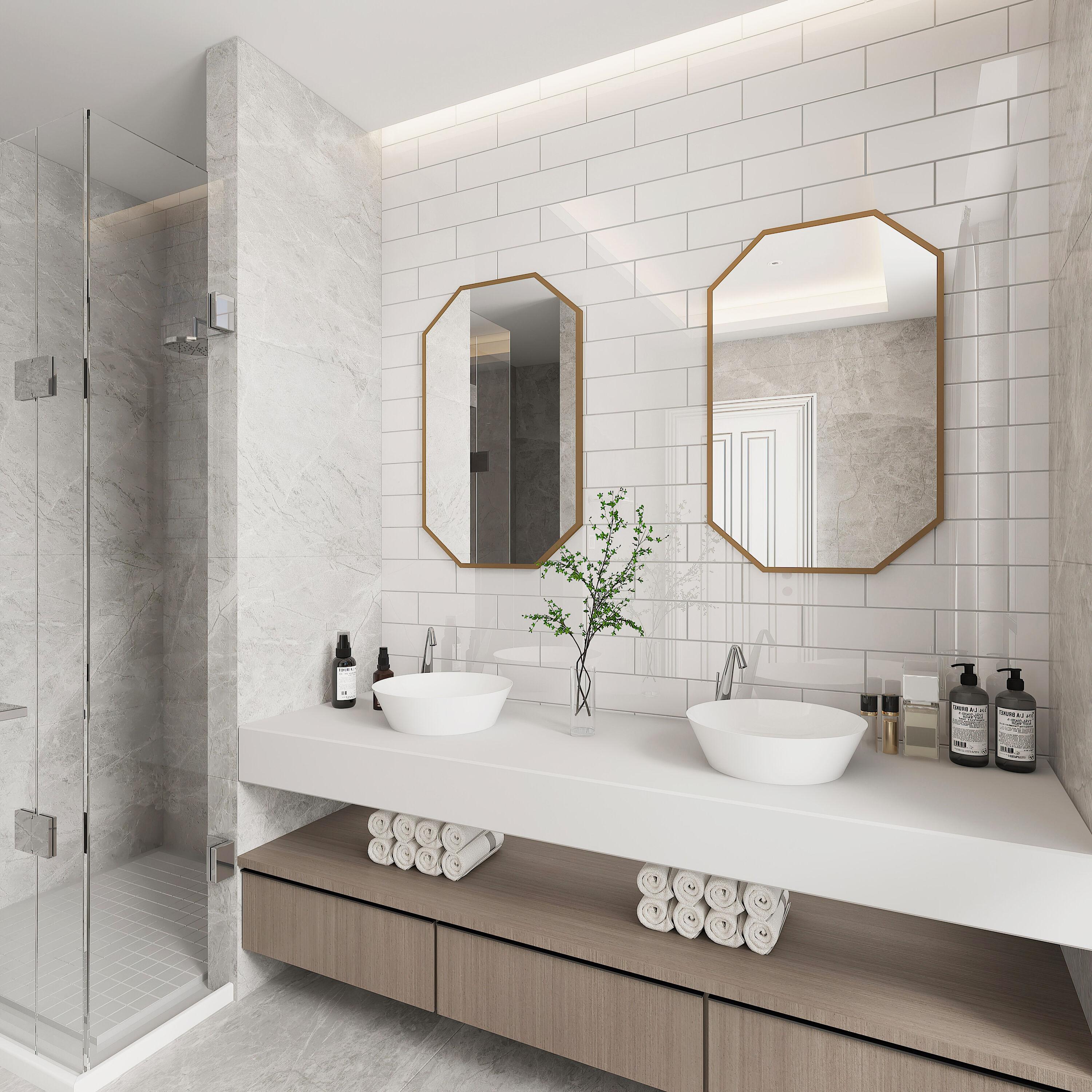 Glass Subway 4" x 12" Wall Tile