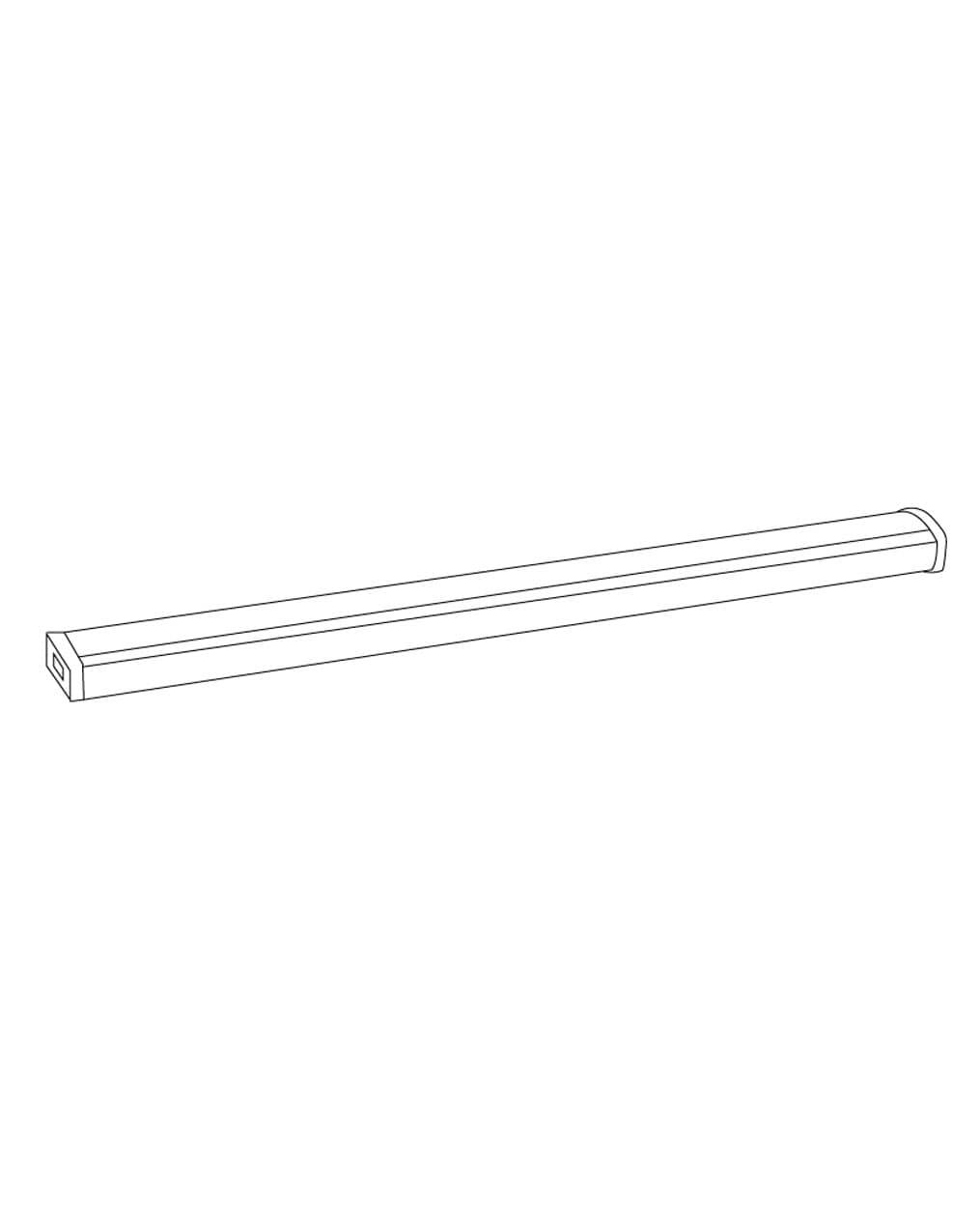 57522WT-Maxim Lighting-Wrap-40W 1 LED Flush Mount-4 Inches wide by 4.5 inches high-White Finish-3000 Color Temperature