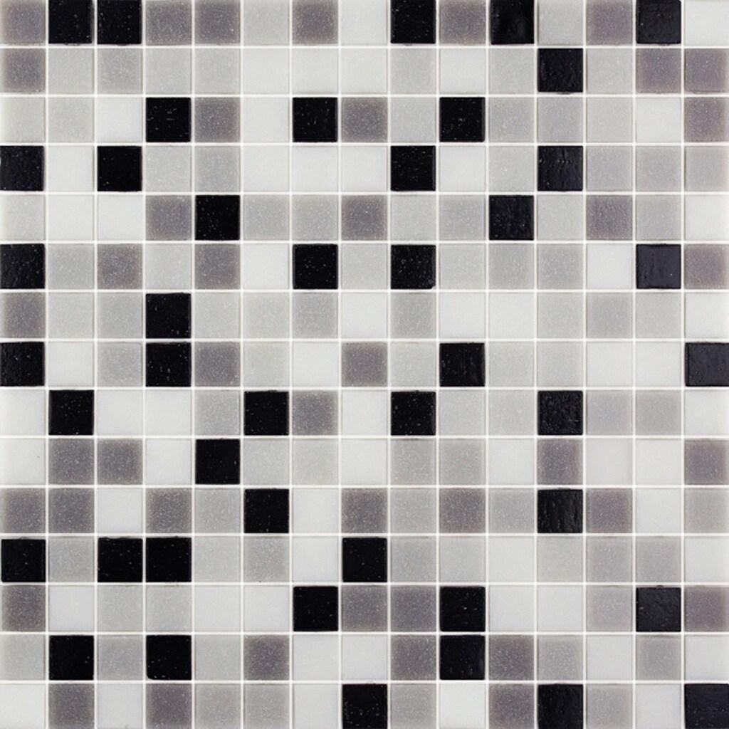 Mingles 0.8" x 0.8" Glass Grid Mosaic Wall & Floor Tile