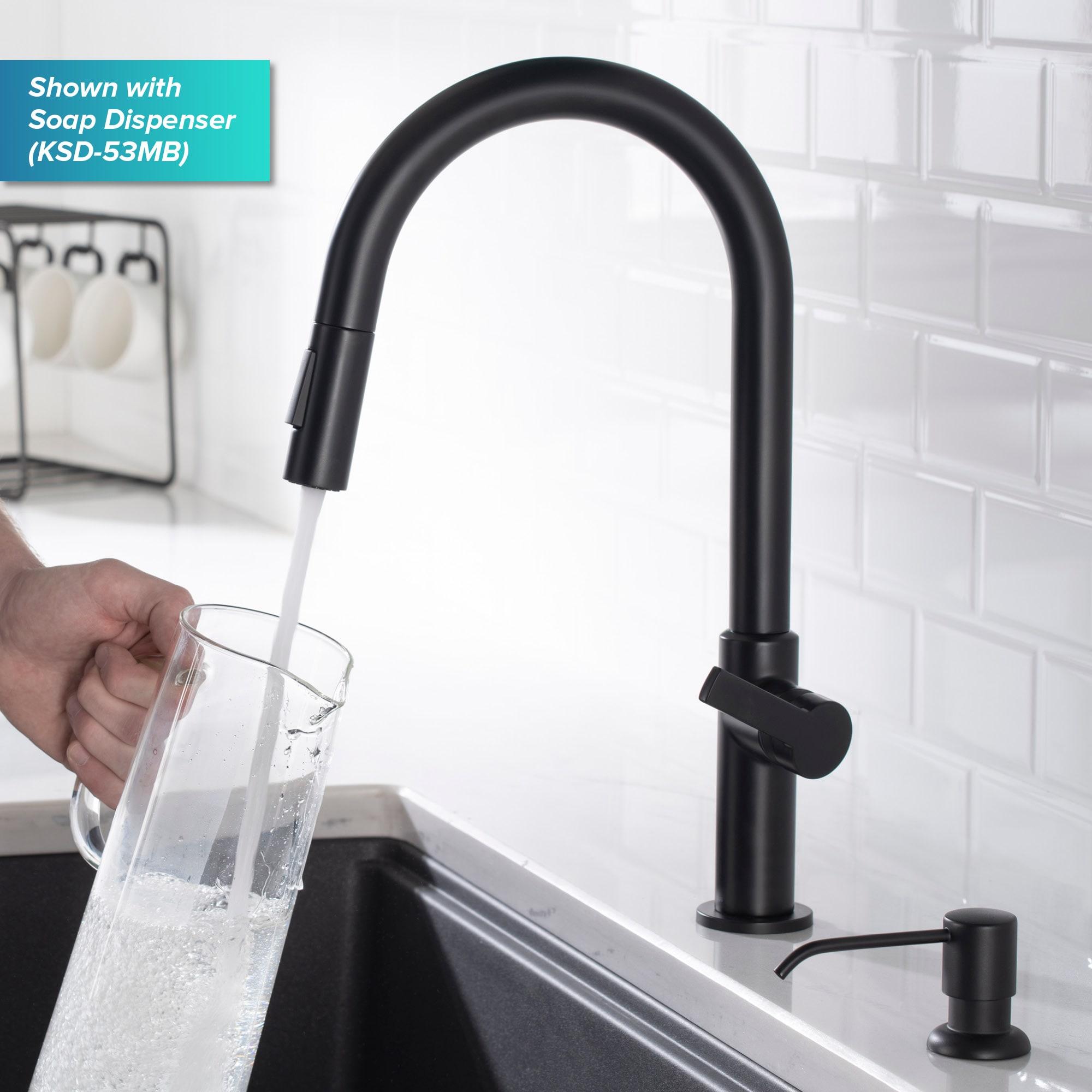 KRAUS Oletto Single Handle Pull Down Kitchen Faucet