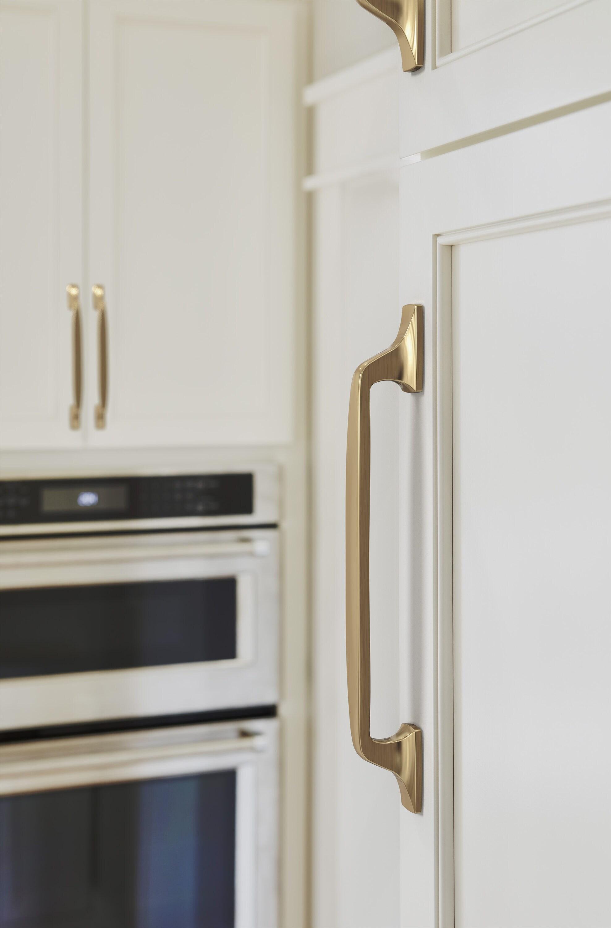 Amerock Highland Ridge 7-9/16 inch (192mm) Center-to-Center Champagne Bronze Cabinet Pull