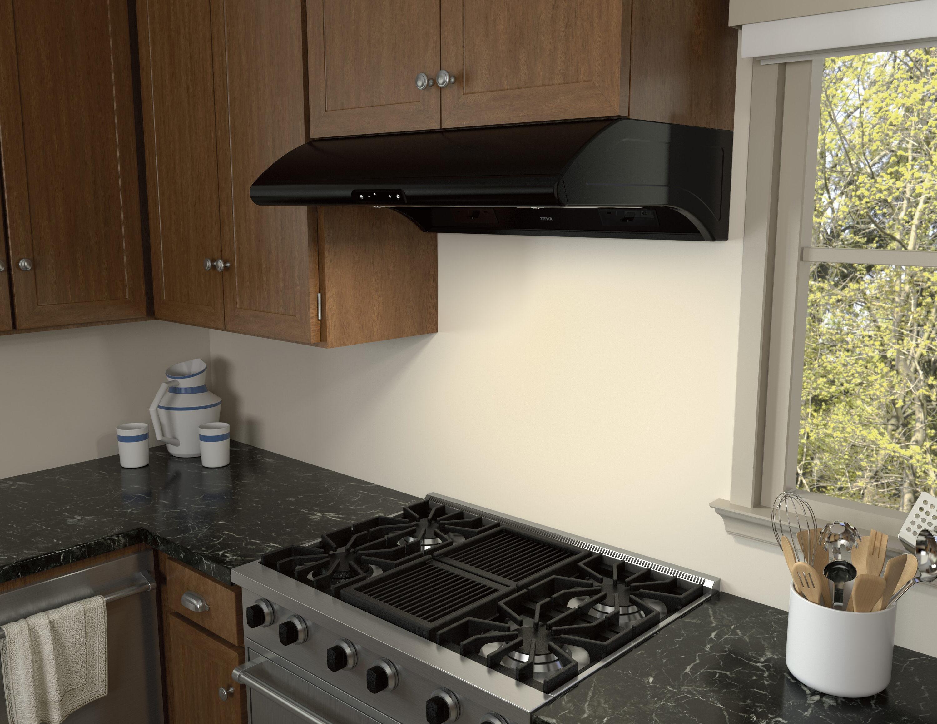 Zephyr Typhoon 36" 850 CFM Under Cabinet Mount Range Hood with LED Lighting