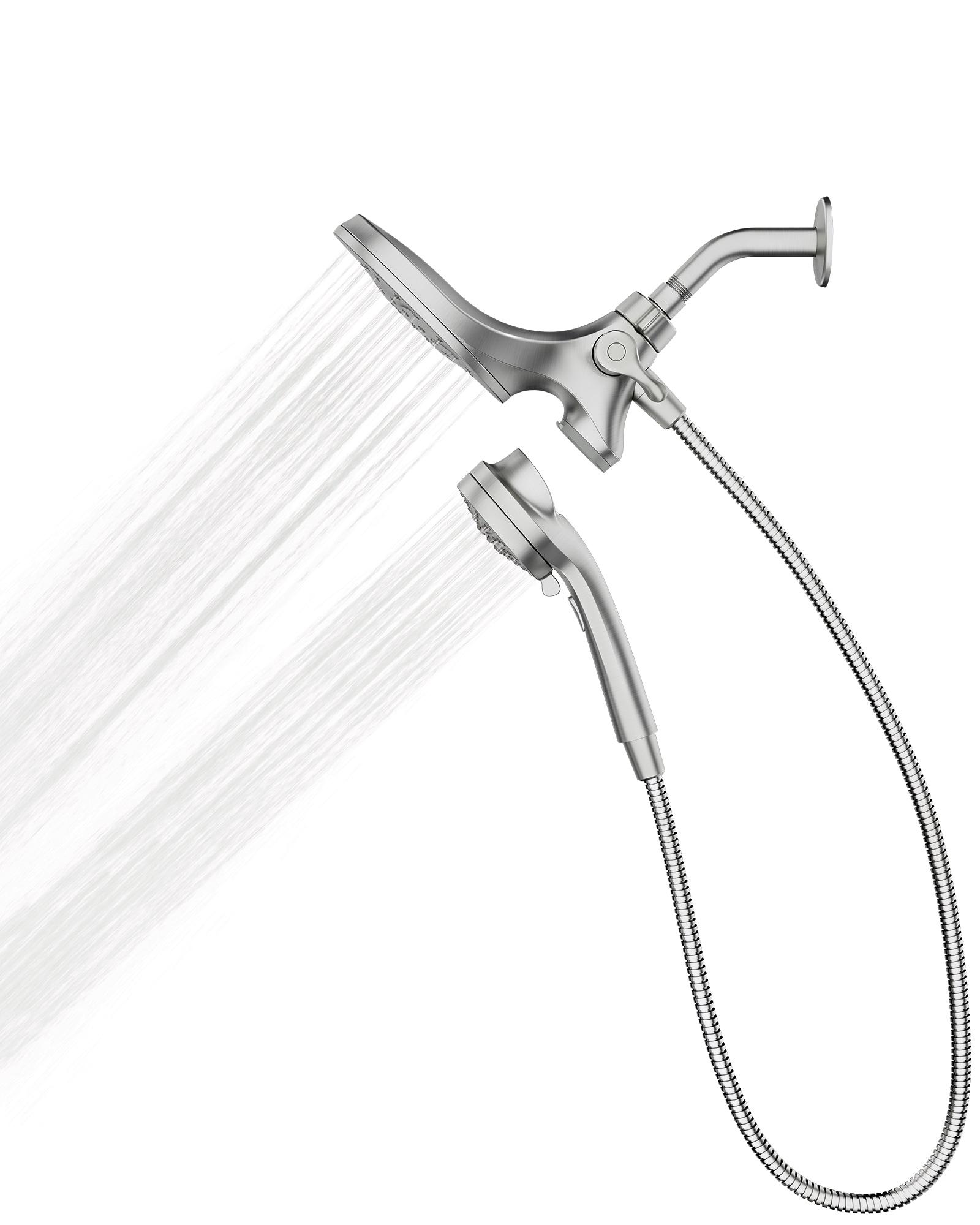 Moen Magnetix 82137SRN Graeden Spot Resist Brushed Nickel 1-Handle Bathtub and Shower Faucet with Valve