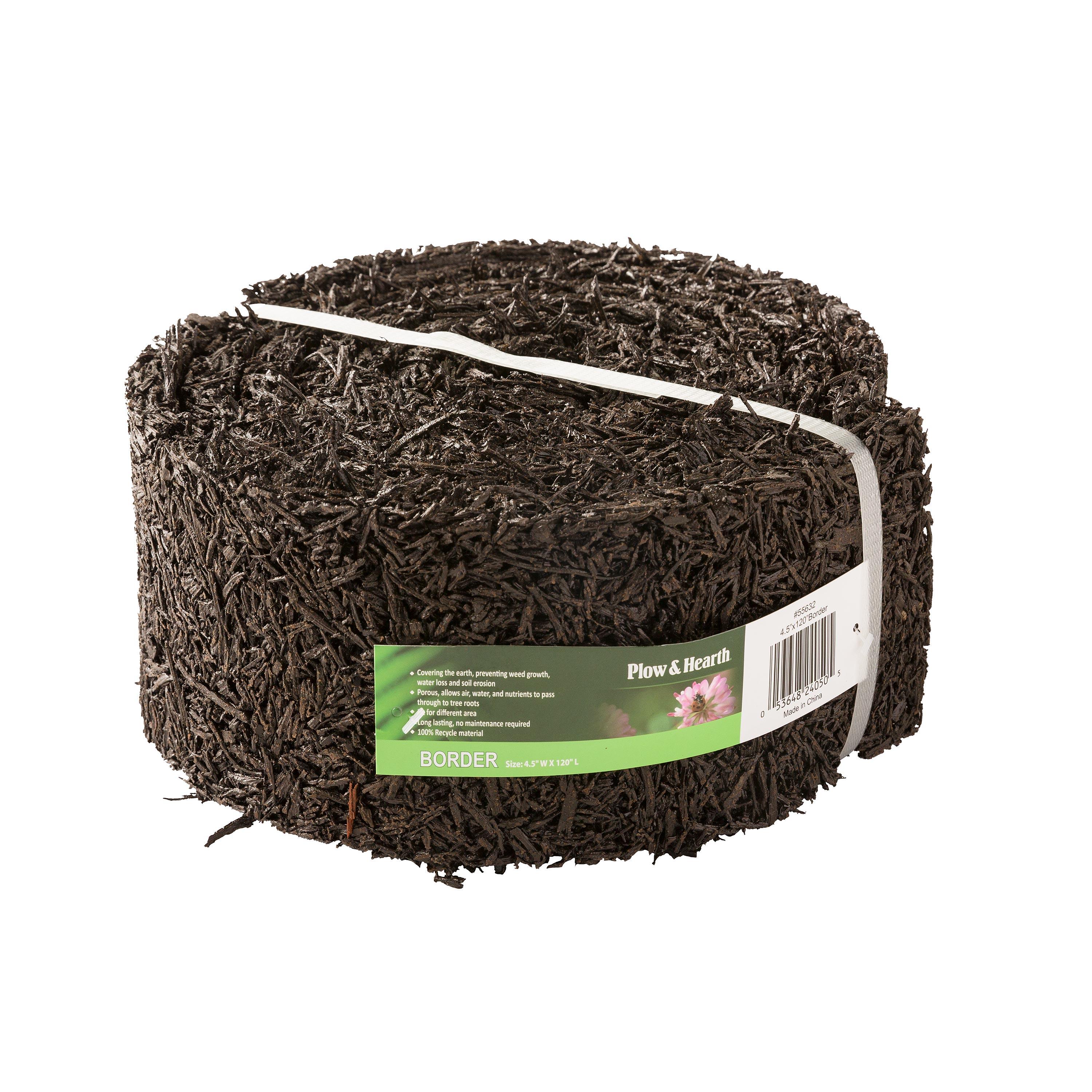 Evergreen Enterprises, Inc Perma Mulch Recycled Rubber Garden Border Edging, 120" L