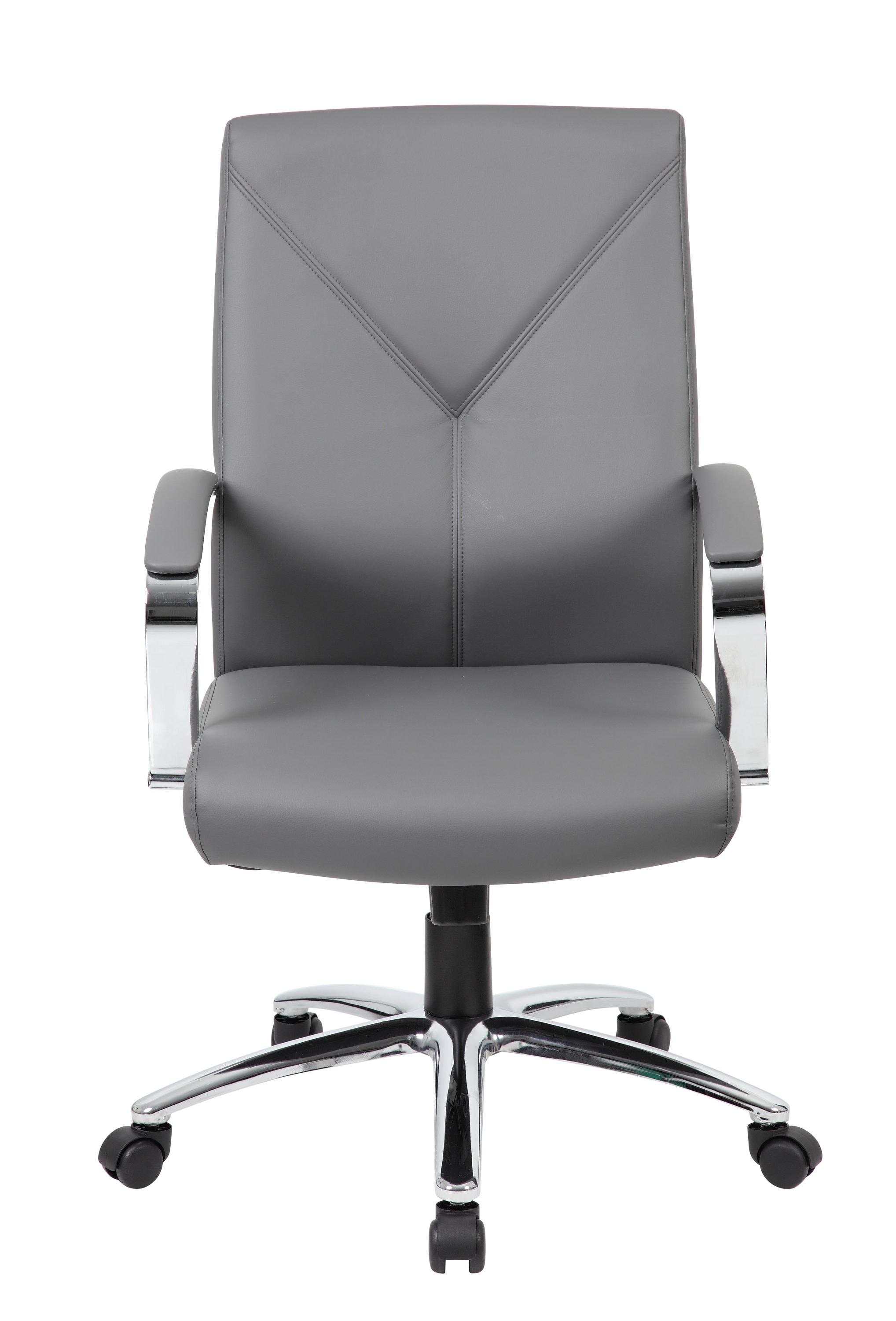 Boss Office Products Leather Conference Chair