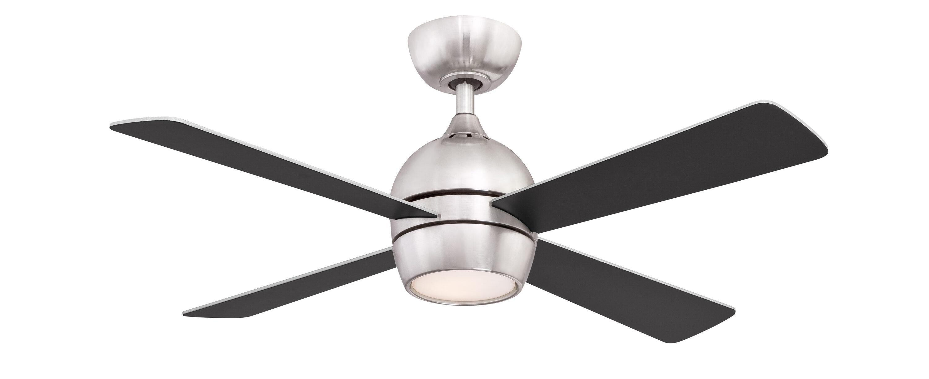Kwad 44" 4 - Blade LED Ceiling Fan