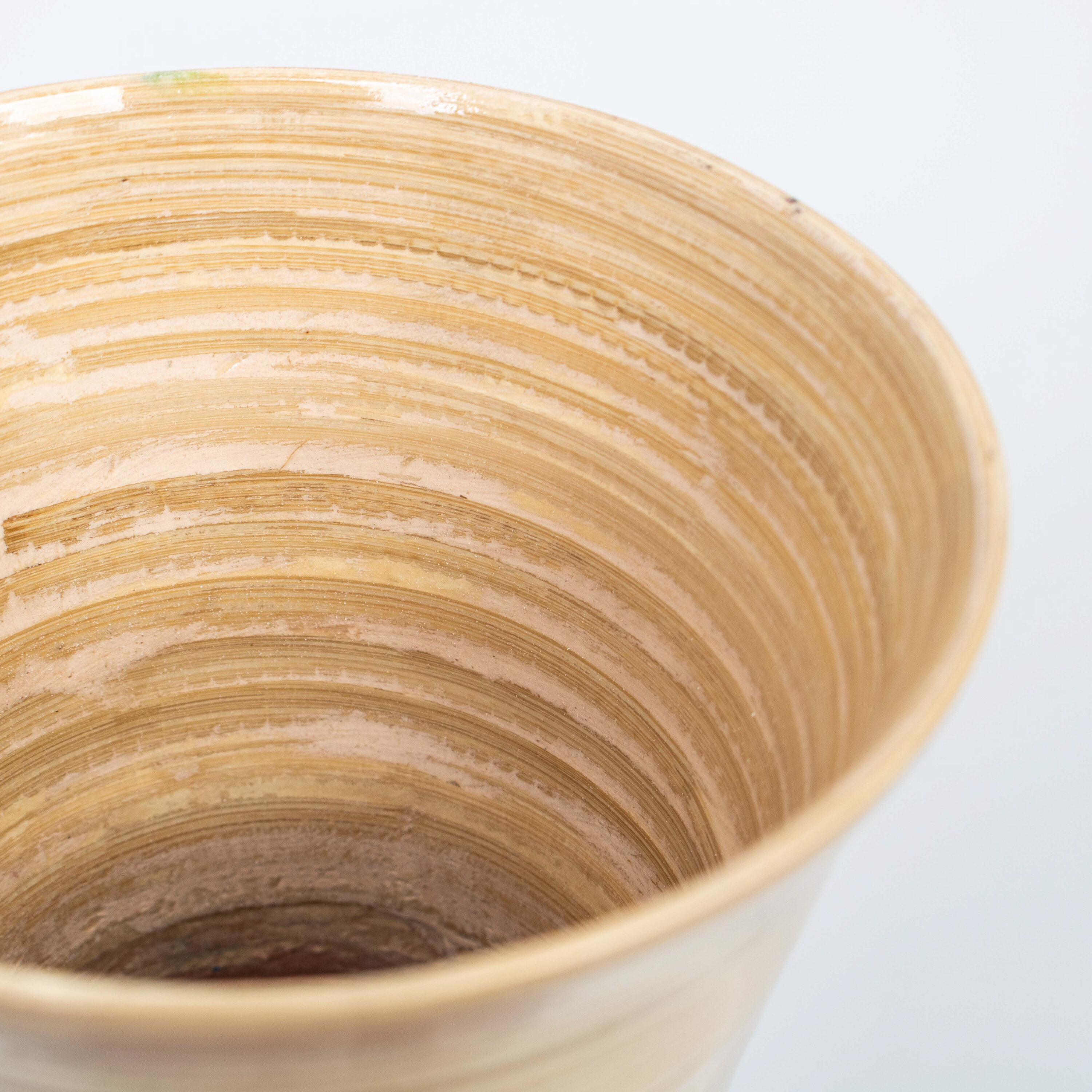 Uniquewise Handmade Wood Floor Vase