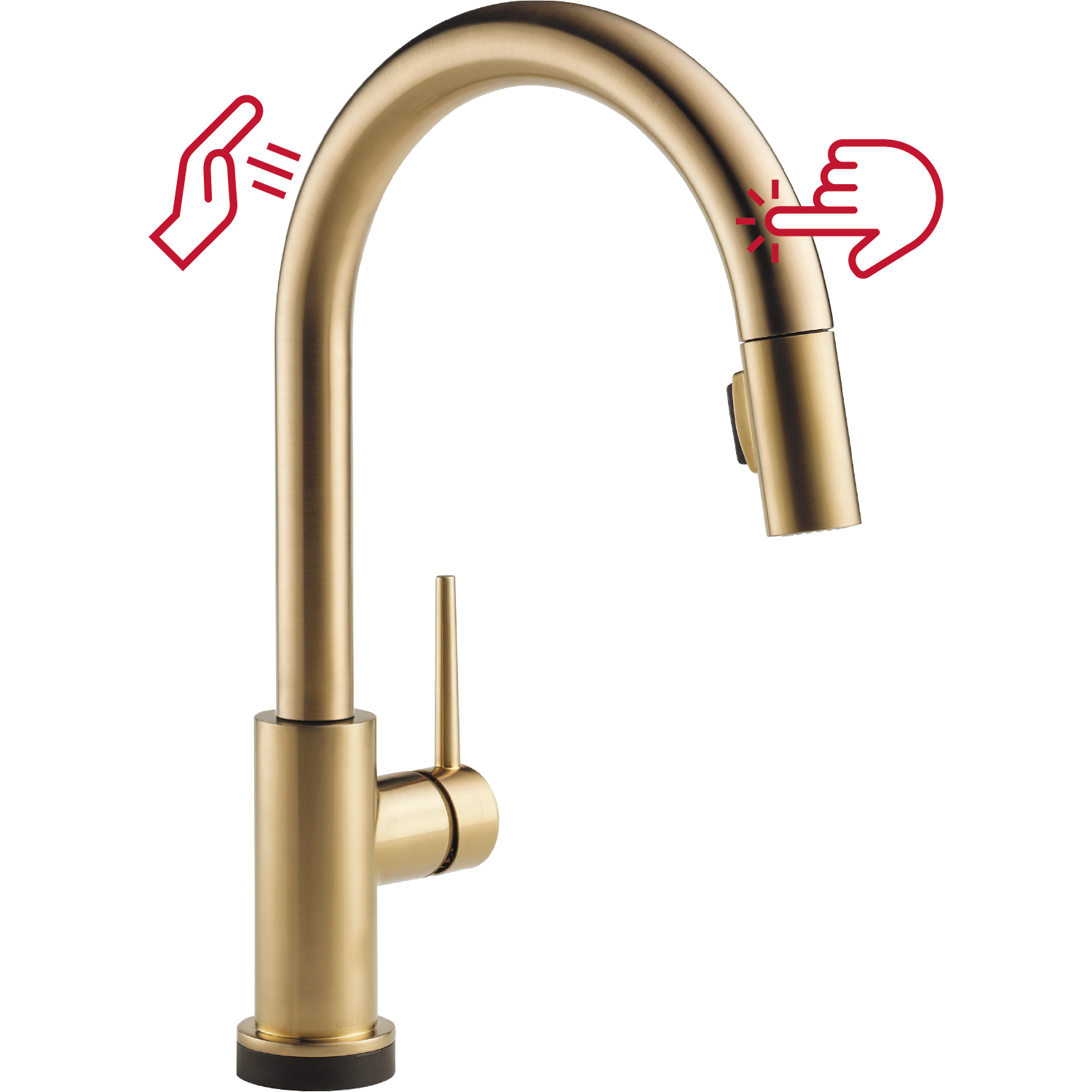 Trinsic Pull Down Sprayer Touch Kitchen Sink Faucet, Touch Control Kitchen Faucet