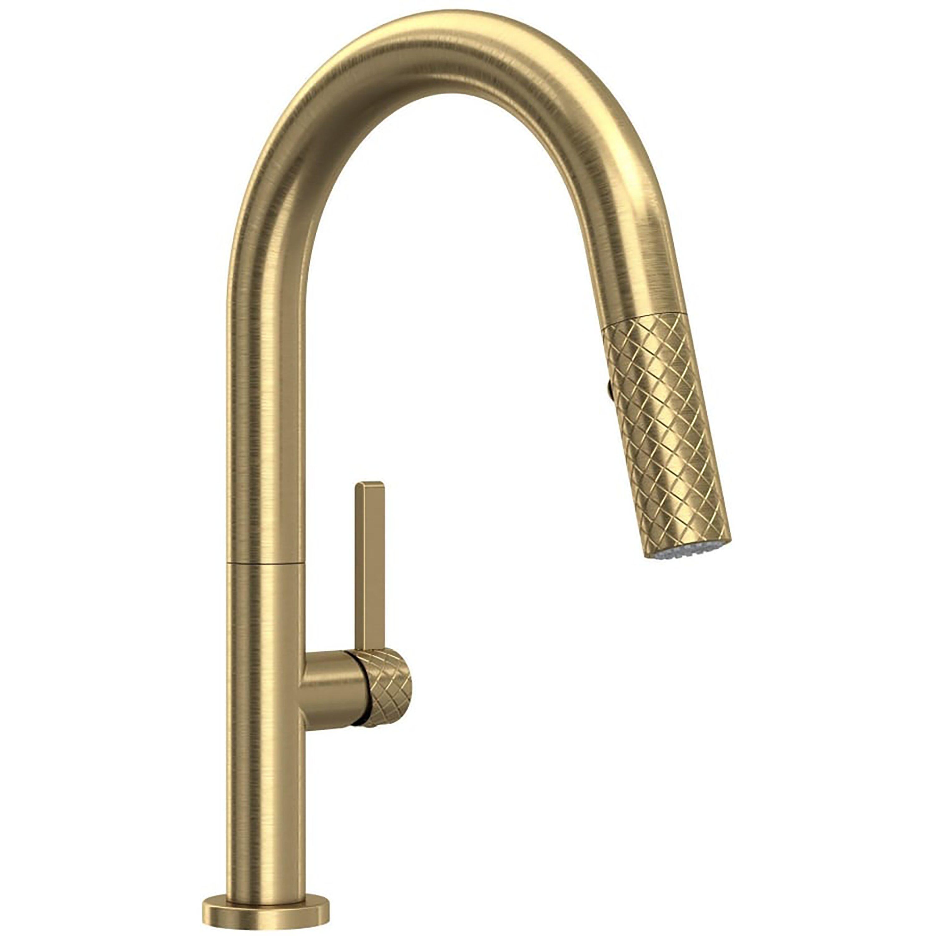 Rohl TE65D1LMAG Tenerife Pull-Down Bar/Food Prep Kitchen Faucet