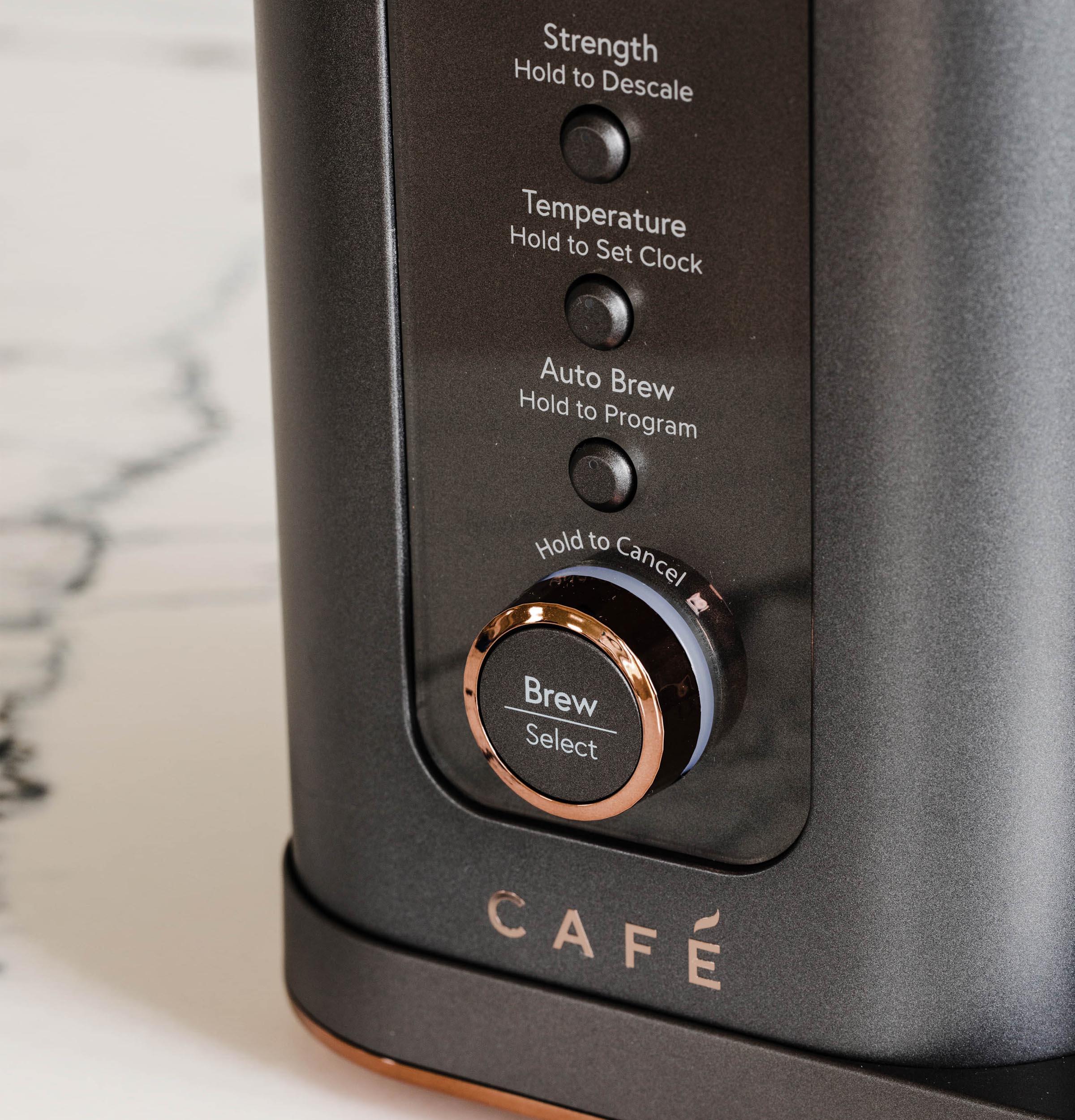 Café ™ Matte Black 10-Cup Drip Coffee Maker with Thermal Carafe