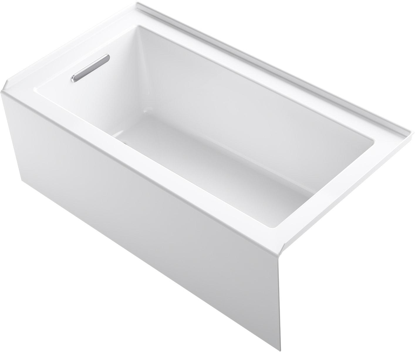 Underscore 60" x 32" Alcove Soaking Bathtub