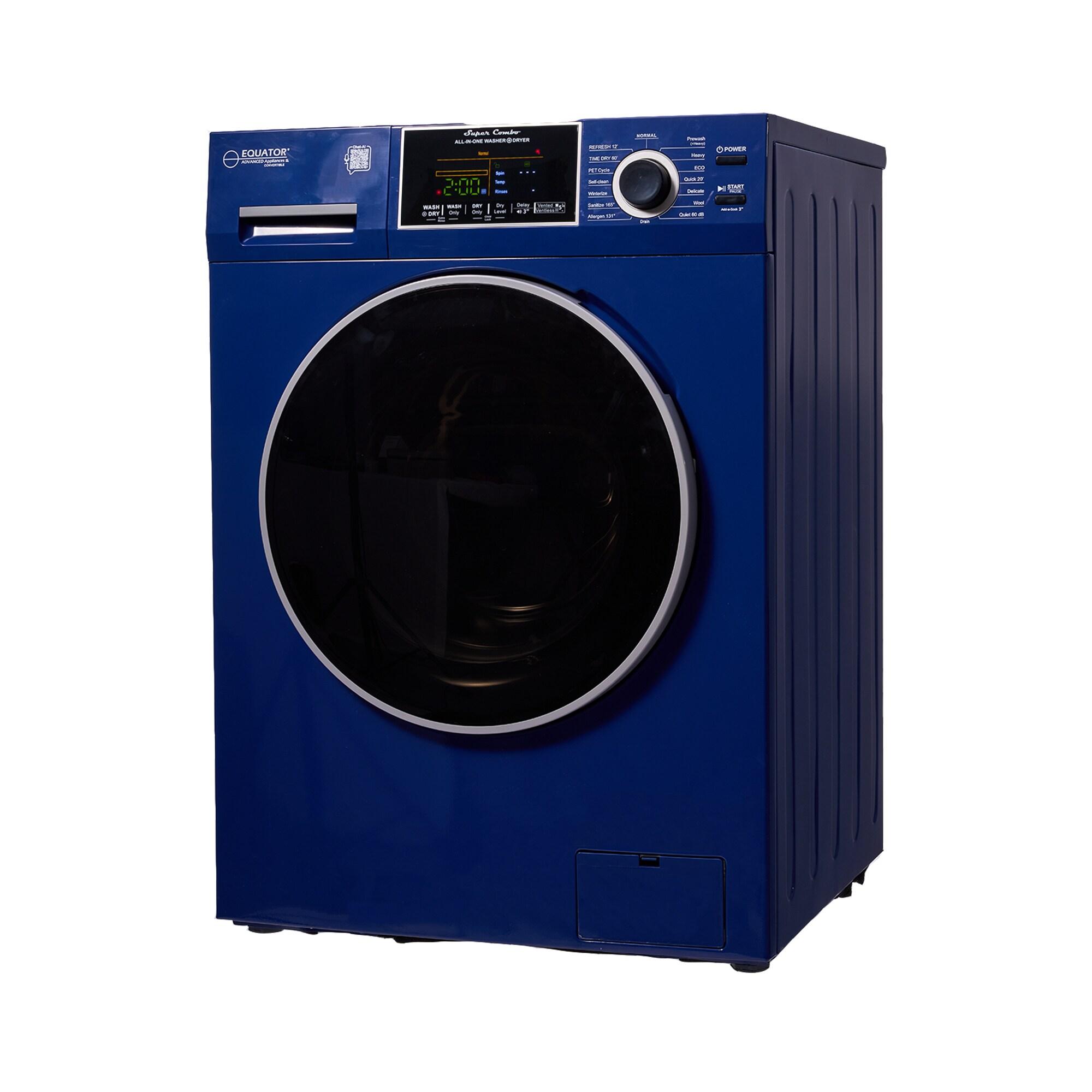 Equator All-In-One VENTED/VENTLESS Washer-Dryer 1.9cf/18lb SANITIZE 1400RPM 110V
