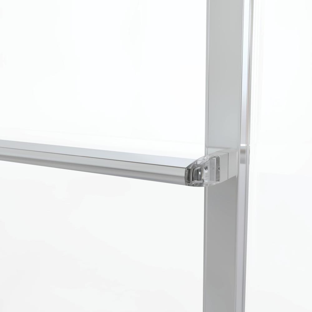 Deluxe 44" W x 68" H Frameless Shower Door