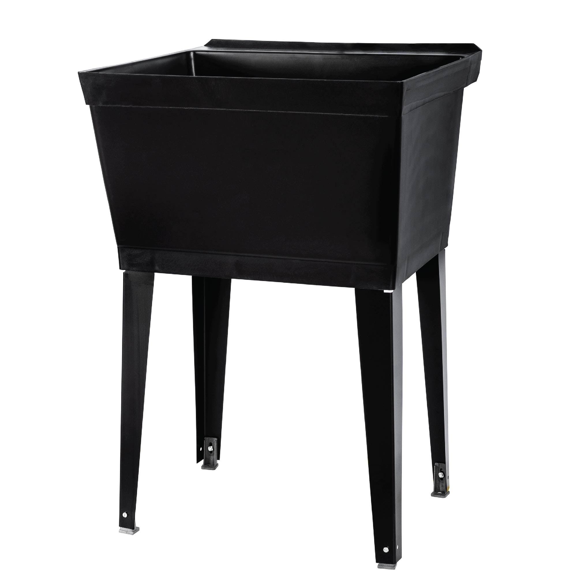 23.5'' L x 23.5'' W Free Standing Laundry Sink
