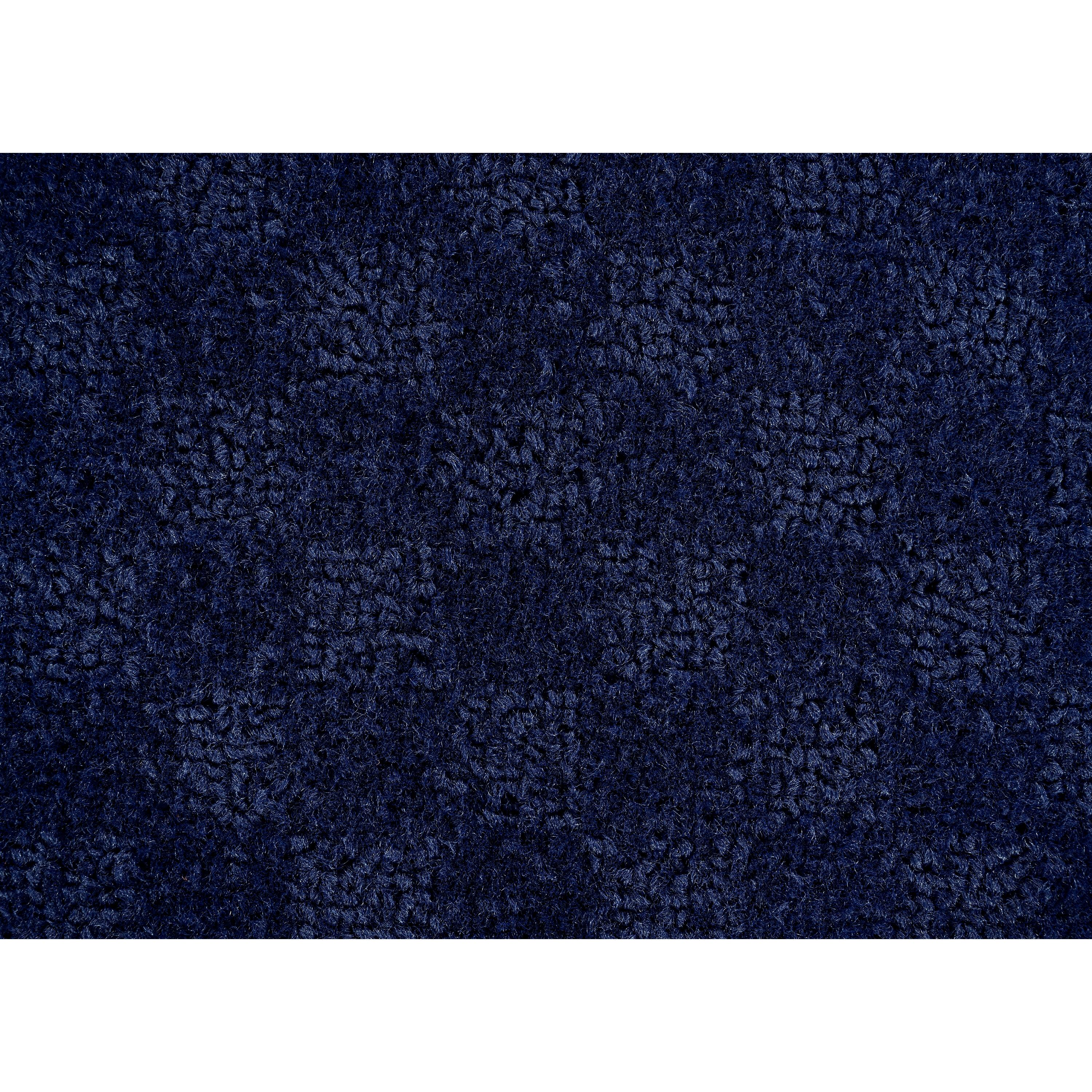 Garland Rug Medallion Navy Indoor Area Rug, 5' x 7'