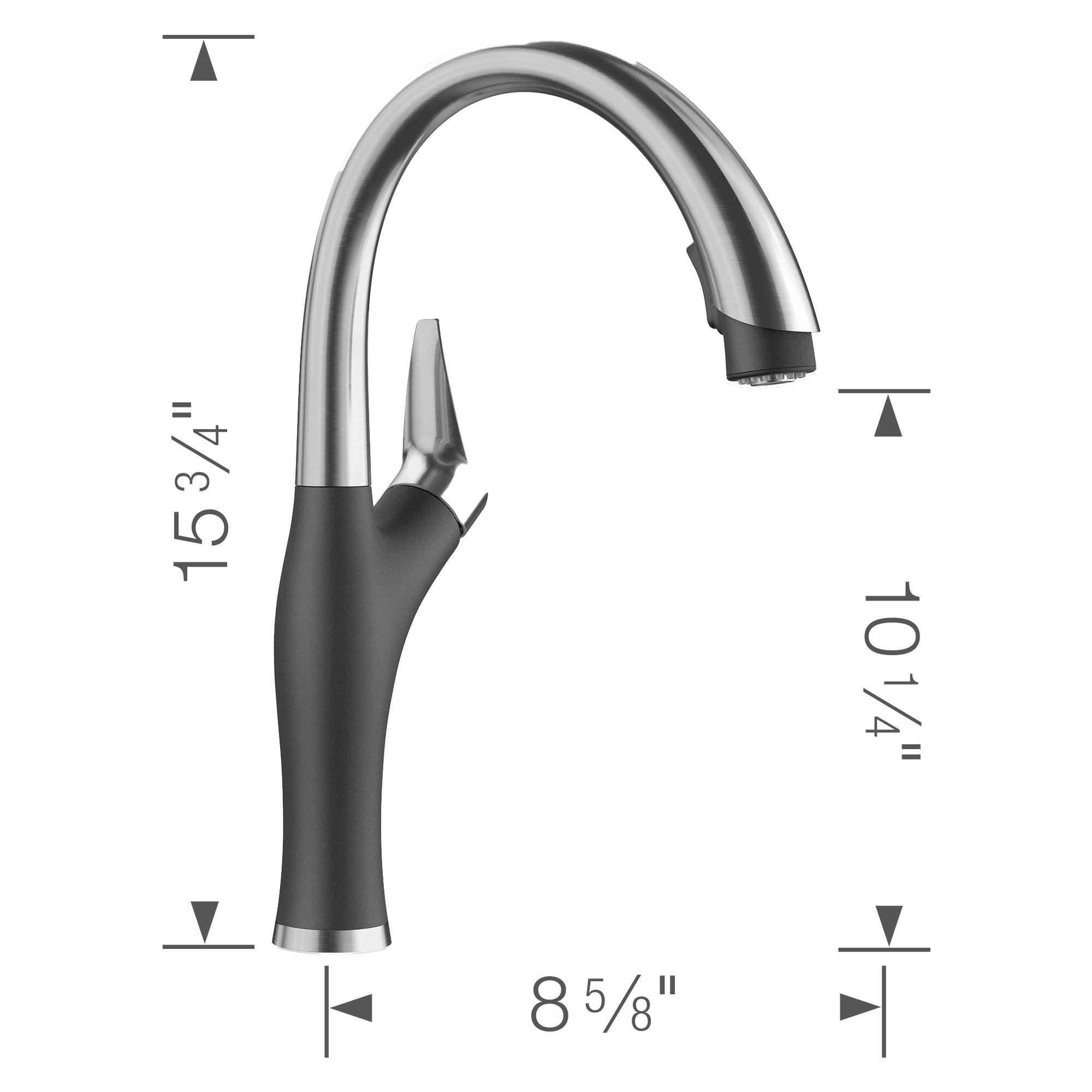 Artona Pull Down Dual Spray Kitchen Faucet