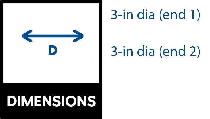 Plastic Pipe Fitting, DWV  Long Sweep Elbow, 90 Degree, PVC, 3-In.