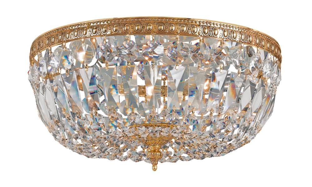 Crystorama Lighting - Three Light Ceiling Mount - Ceiling Mount - Three Light