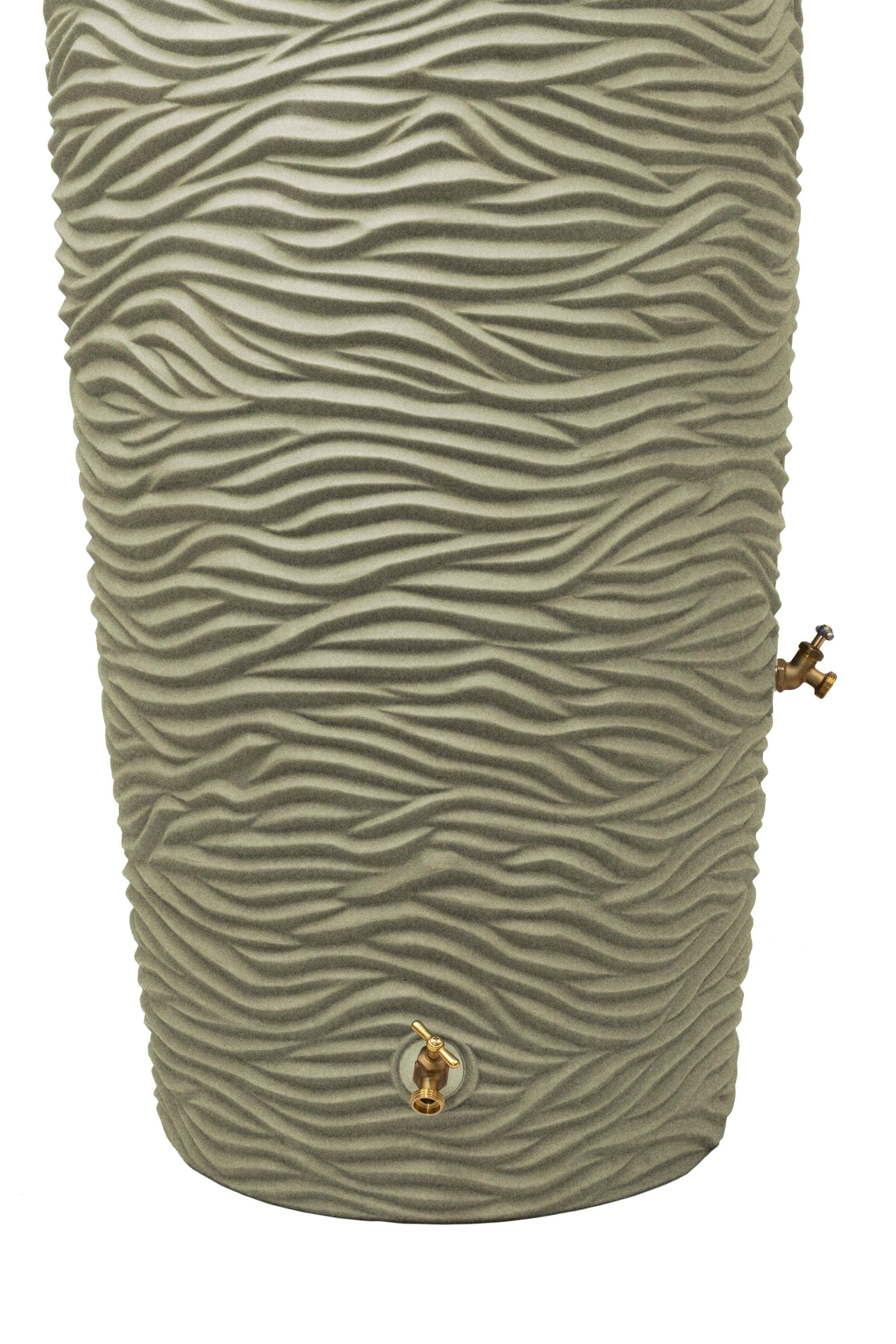 Loon Peak® Loon Peak® 65 Gallons Plastic Drainable Planter Rain Barrel