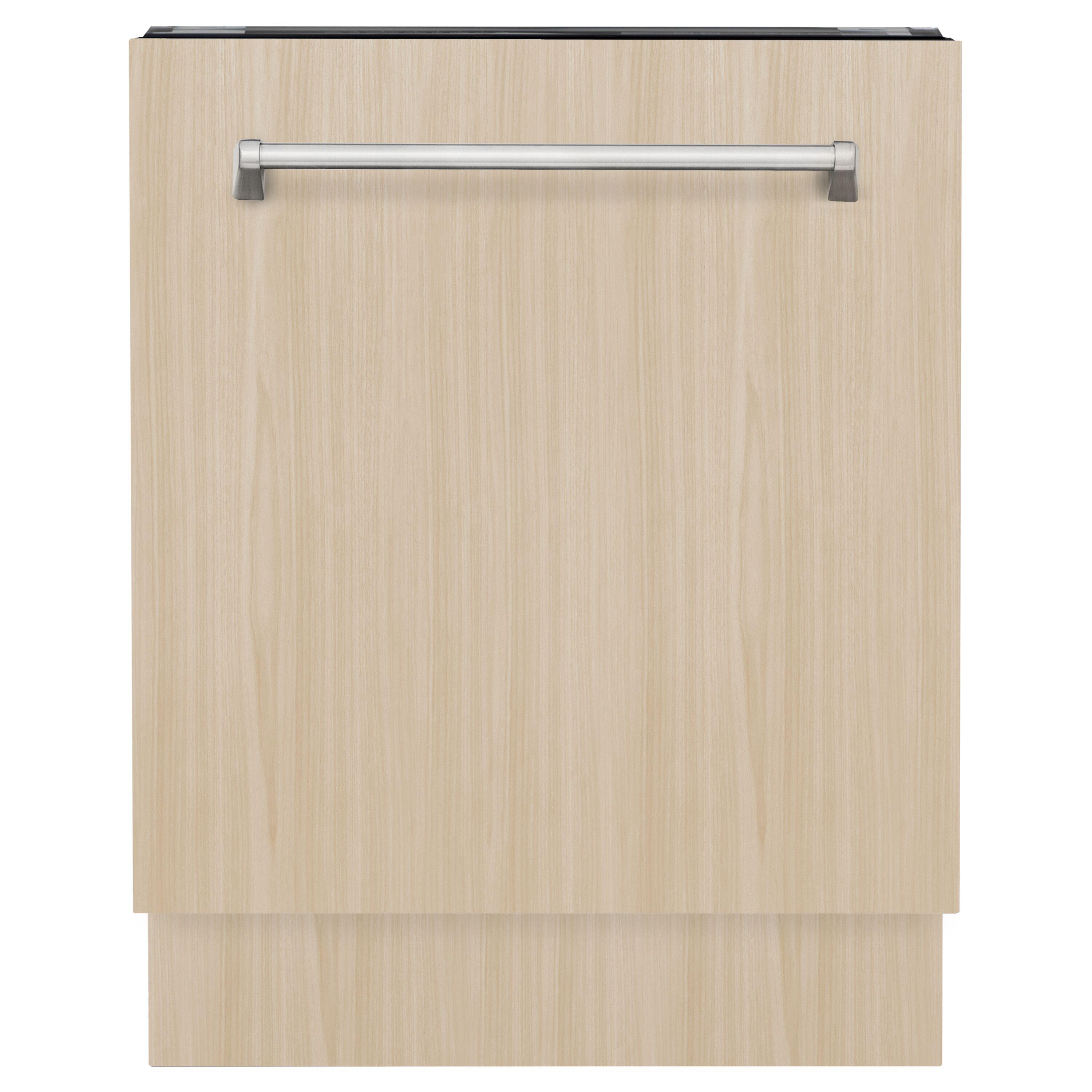 ZLINE 24 in. Tallac Series Tall Tub Dishwasher in Custom Panel Ready W/ Stainless Steel Tub, 51dBa