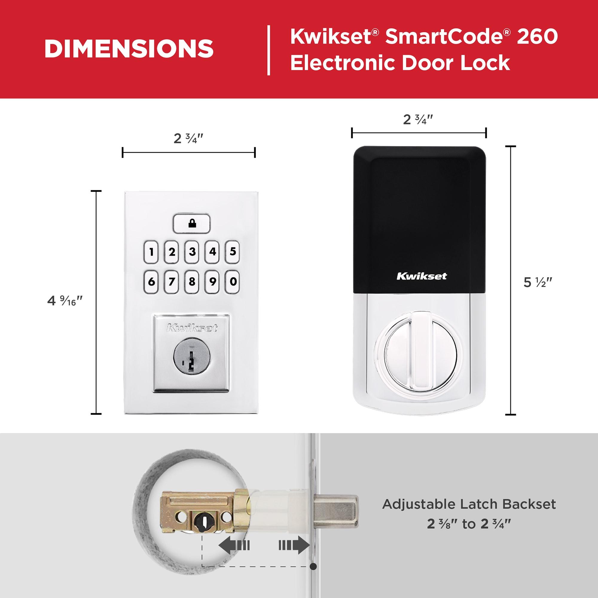 Single Cylinder Electronic Deadbolt SmartKey