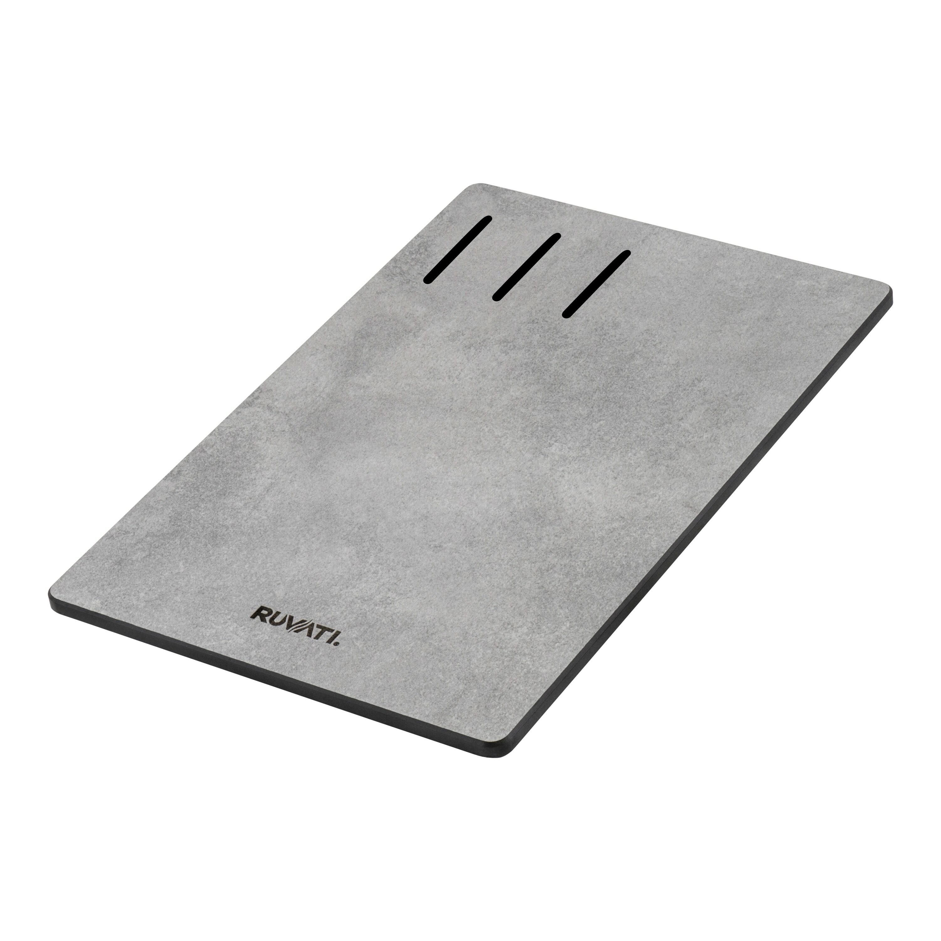 Ruvati 33-inch Undermount Workstation Granite Composite Kitchen Sink