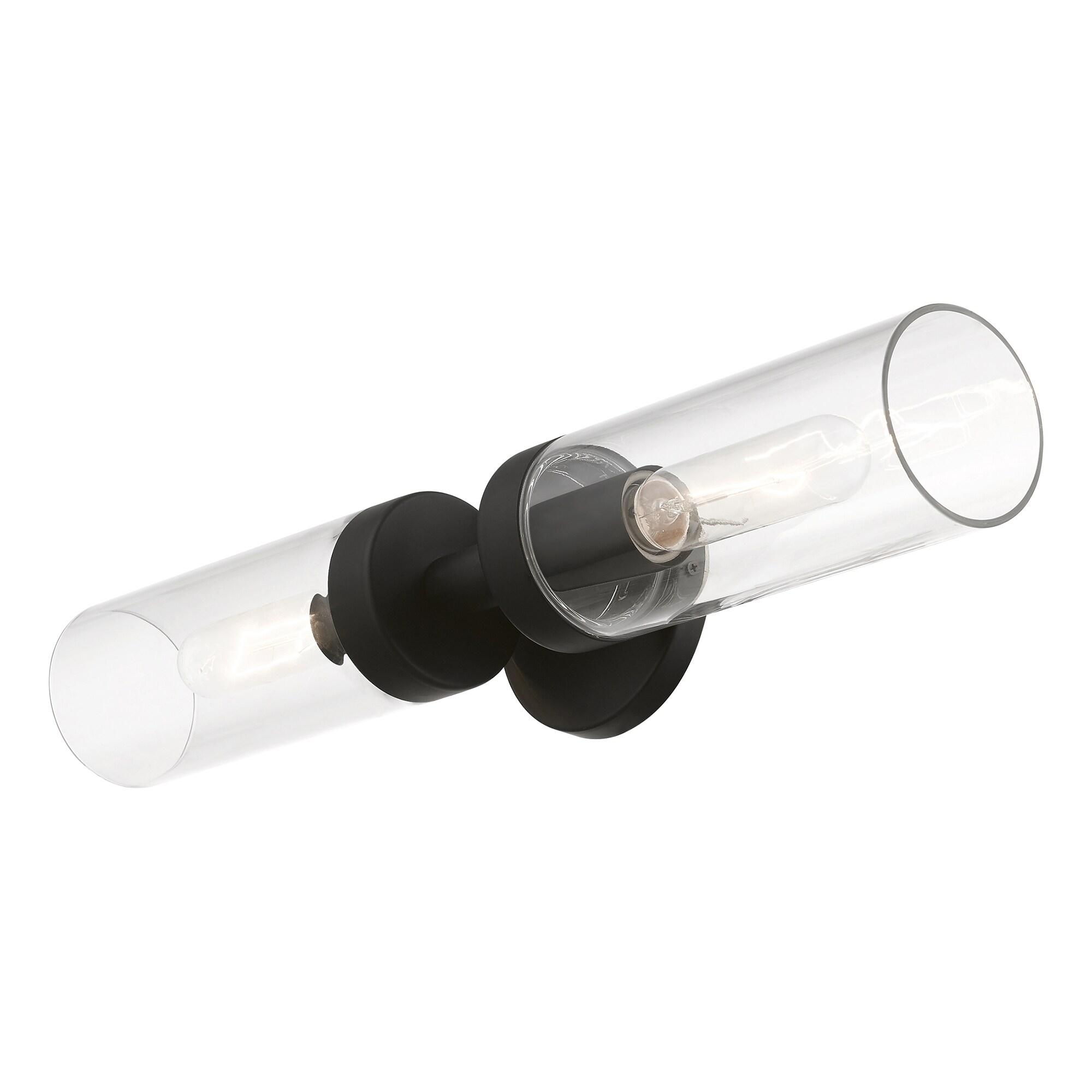 Livex Lighting Ludlow 2 - Light Vanity in  Black